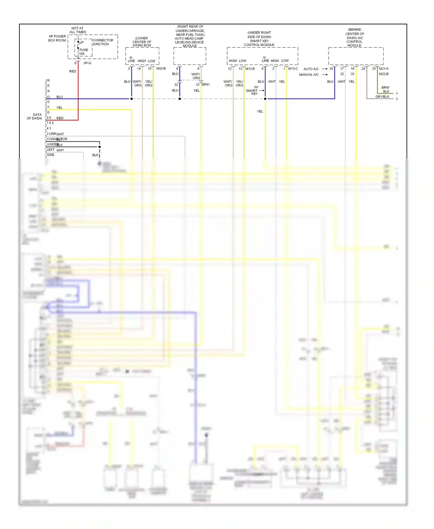Kia Optima III (2010-2013) brn wiring diagram  (23 of 103)