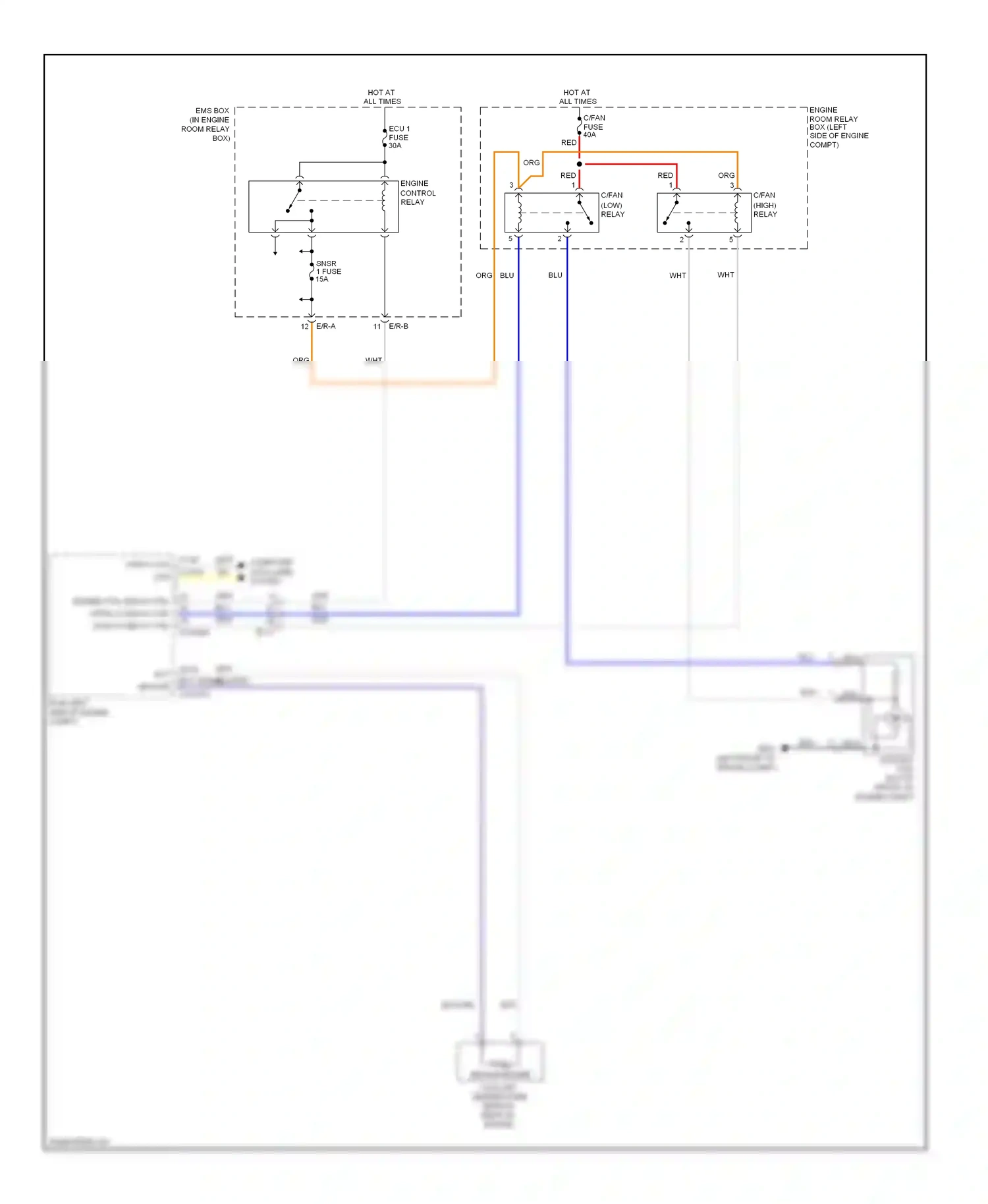 Kia Optima III (2010-2013) chg-ag wiring diagram  (2 of 8)