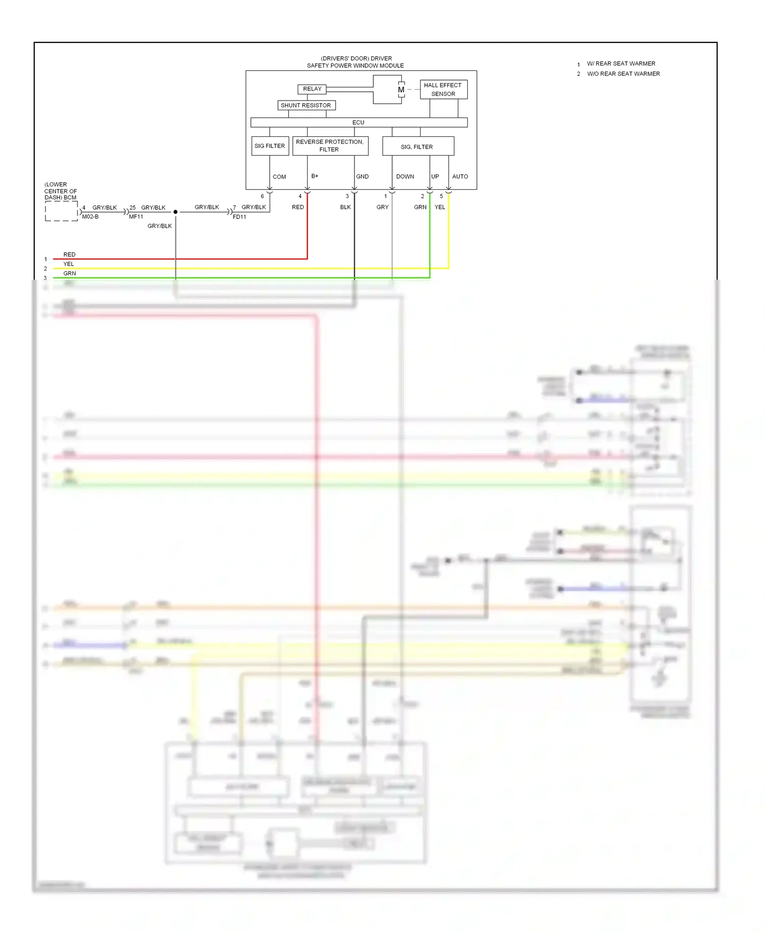 Kia Optima III (2010-2013) com wiring diagram  (1 of 2)