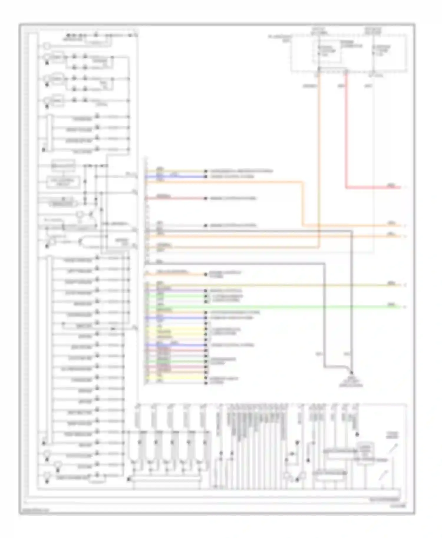 Wiring diagram cruise control system for Kia Optima III (2010-2013) (4 of 7)