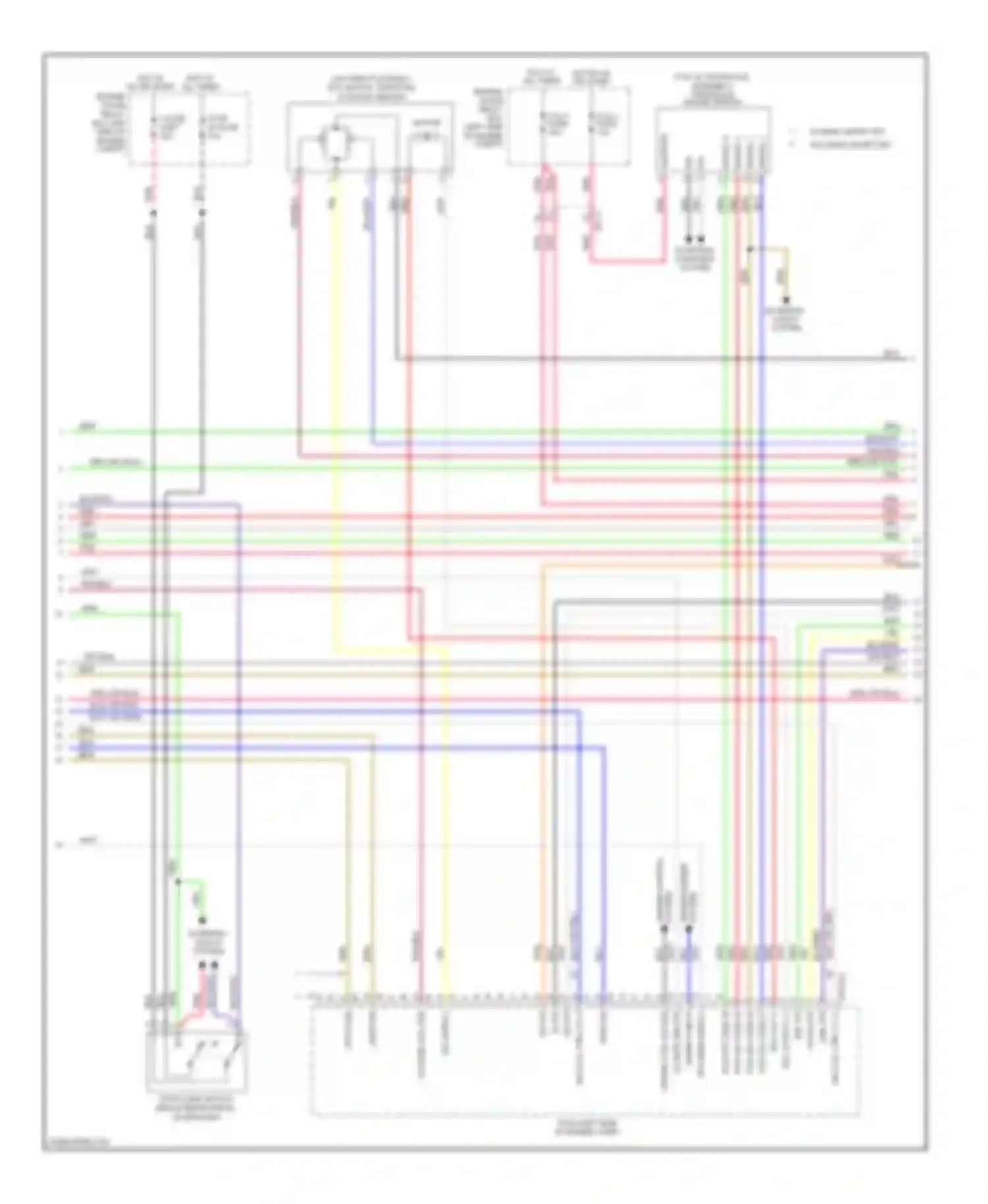 Wiring diagram cruise control for Kia Optima III (2010-2013) (5 of 5)