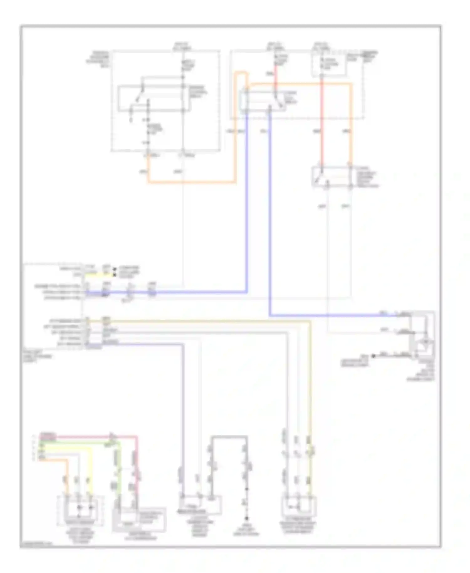 Wiring diagram engine room relay multi fuse box for Kia Optima III (2010-2013) (1 of 3)