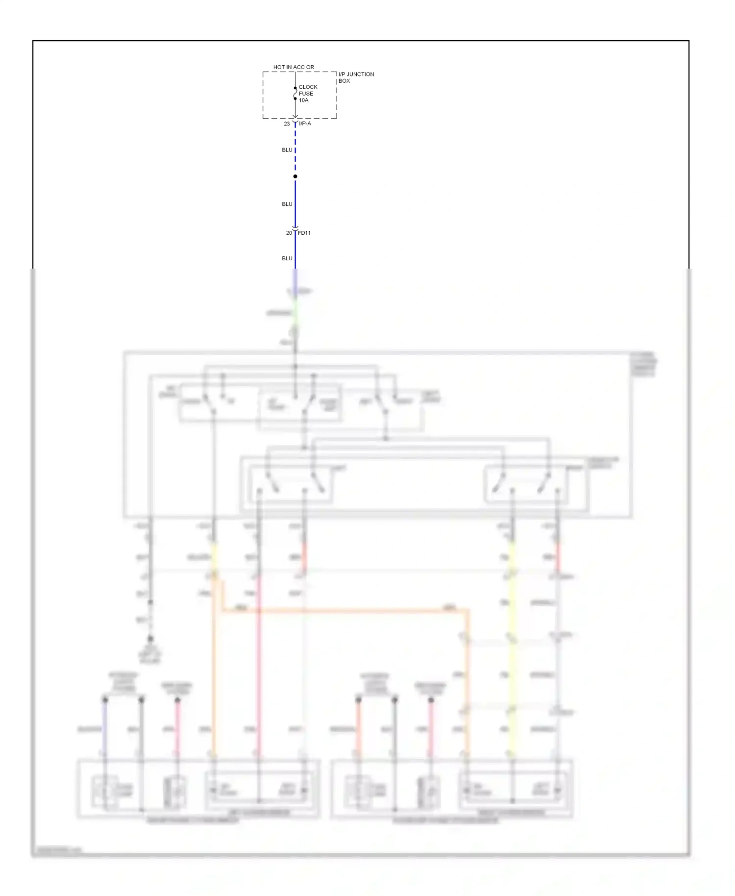 Kia Optima III (2010-2013) nca wiring diagram  (70 of 84)