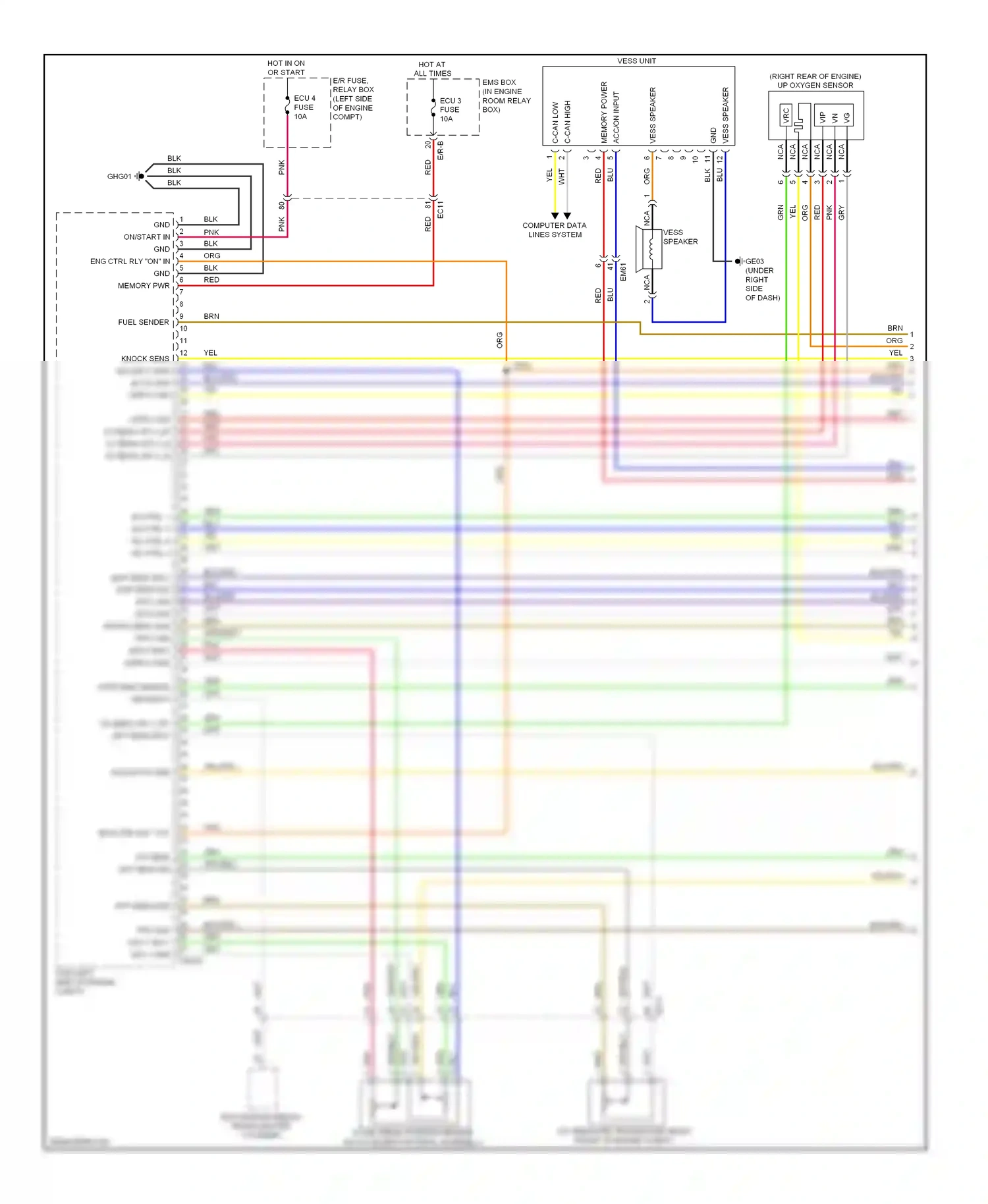 Kia Optima III (2010-2013) nca wiring diagram  (38 of 84)