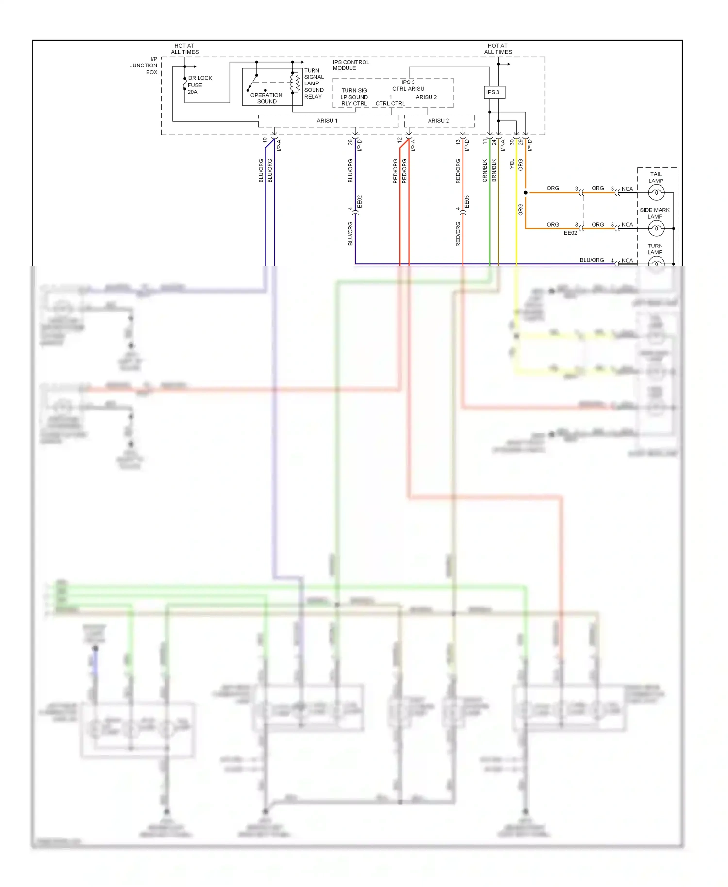 Kia Optima III (2010-2013) nca wiring diagram  (43 of 84)
