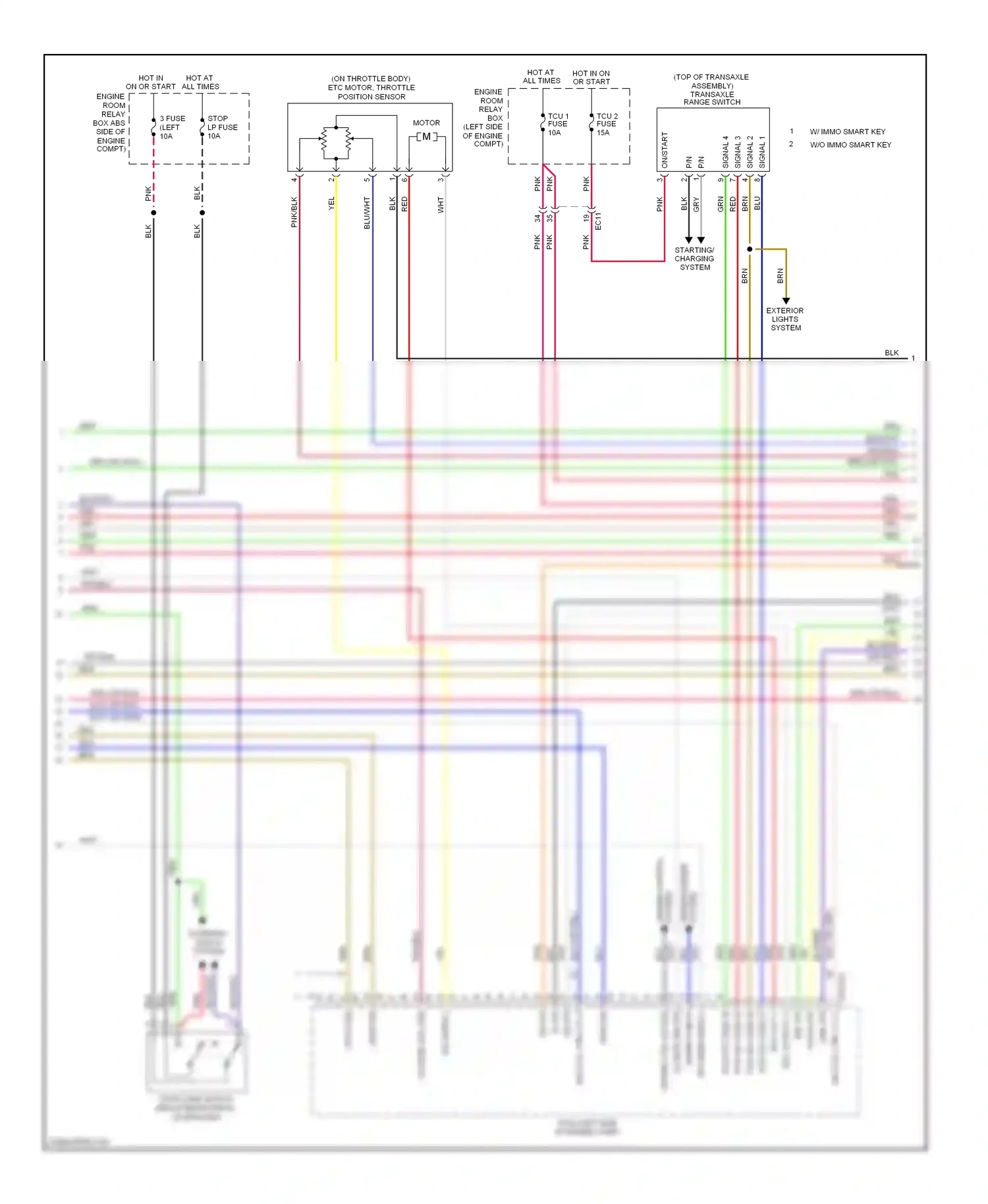 Kia Optima III (2010-2013) system wiring diagram  (10 of 13)