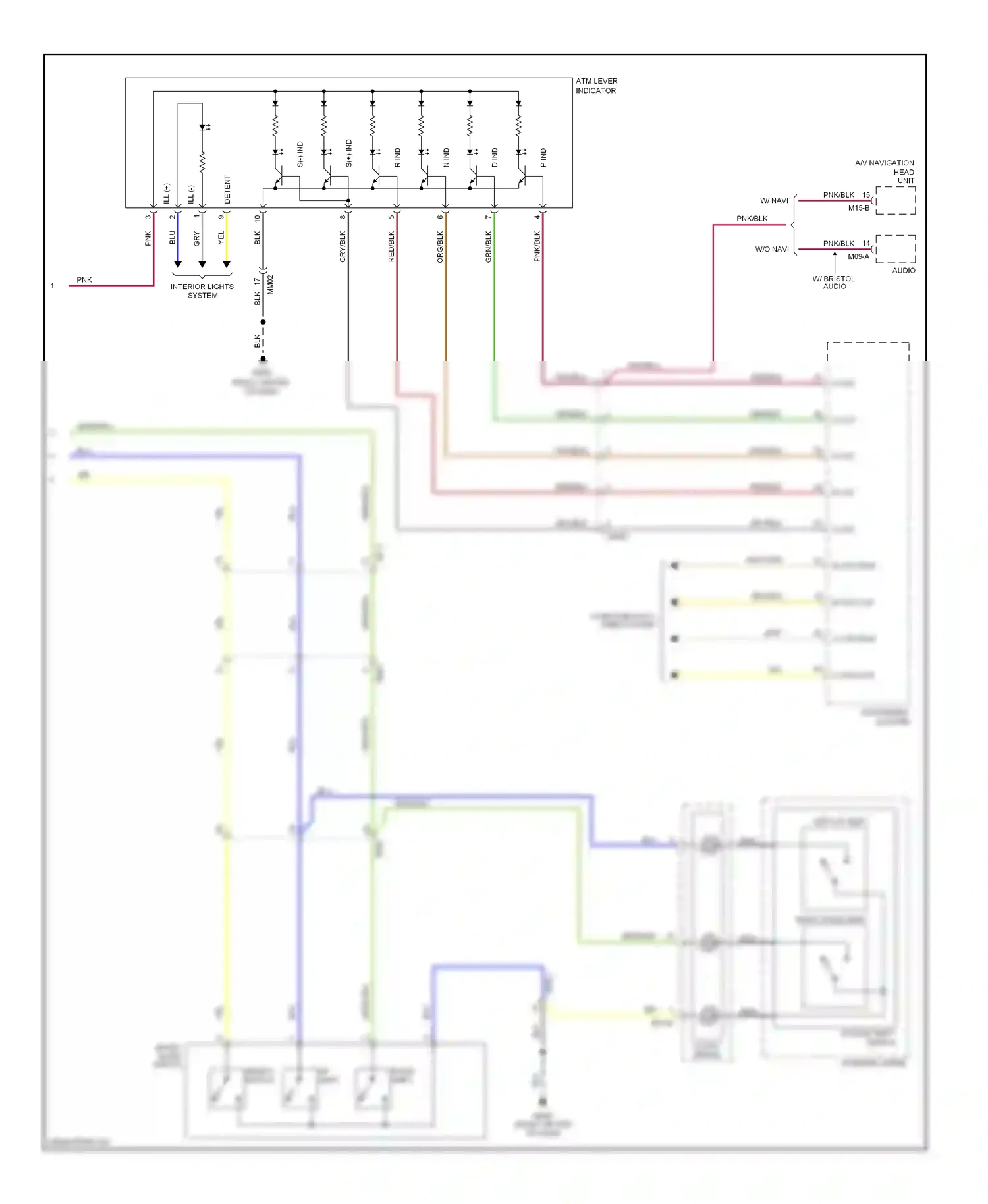 Kia Optima III (2010-2013) w/ navi wiring diagram  (1 of 10)
