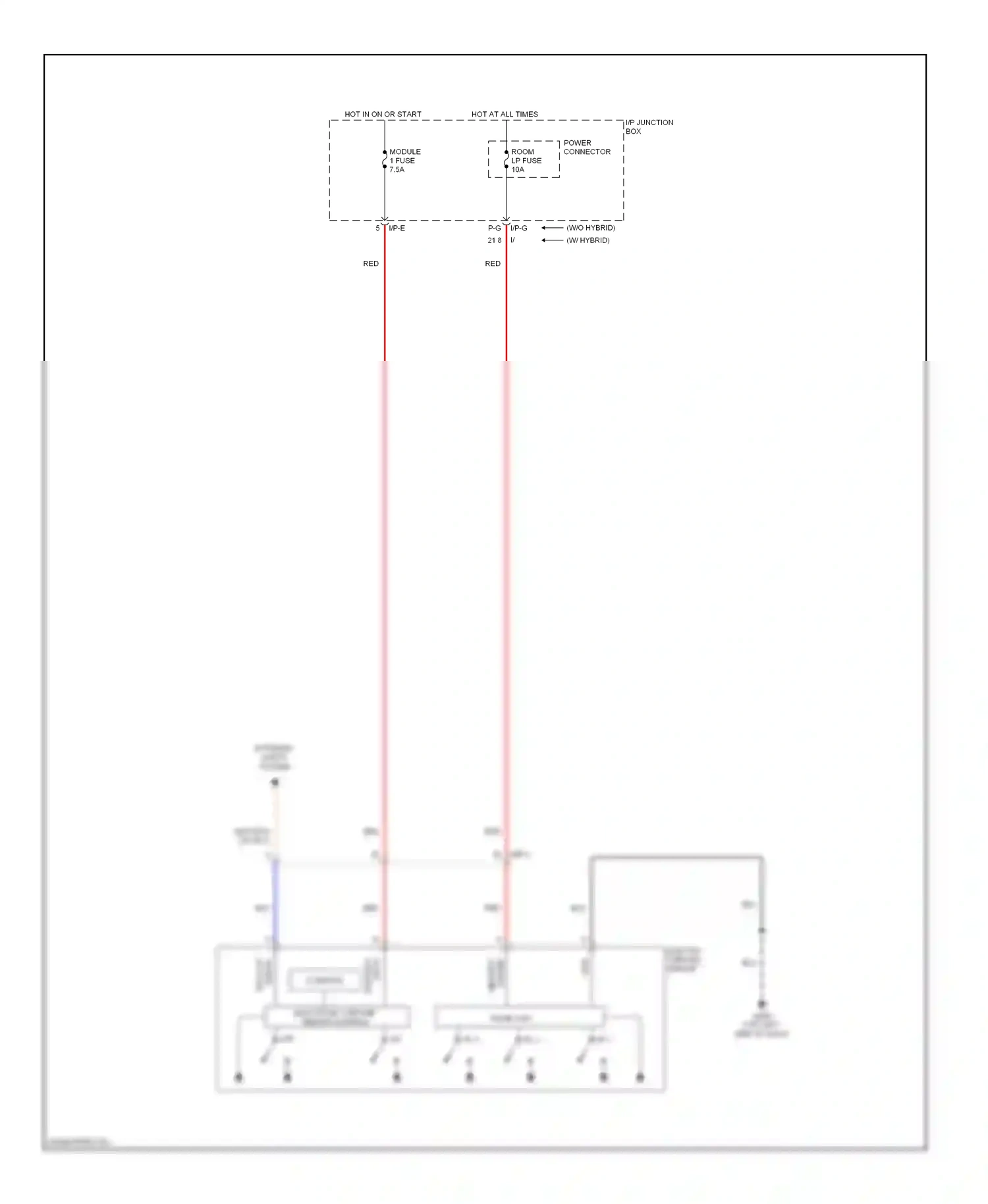 Kia Optima III (2010-2013) wht/org wiring diagram  (46 of 52)