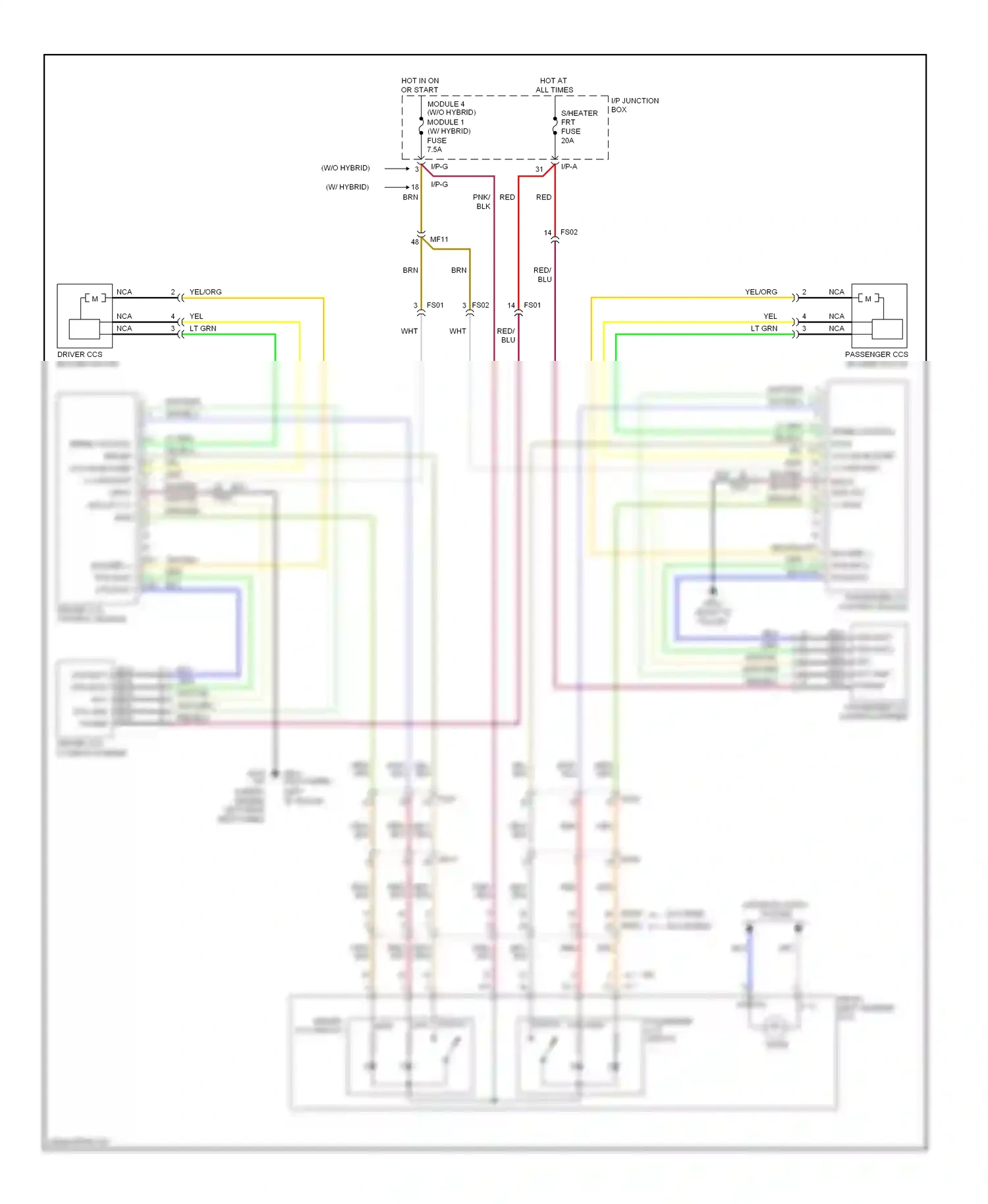 Kia Optima III (2010-2013) yel wiring diagram  (82 of 126)