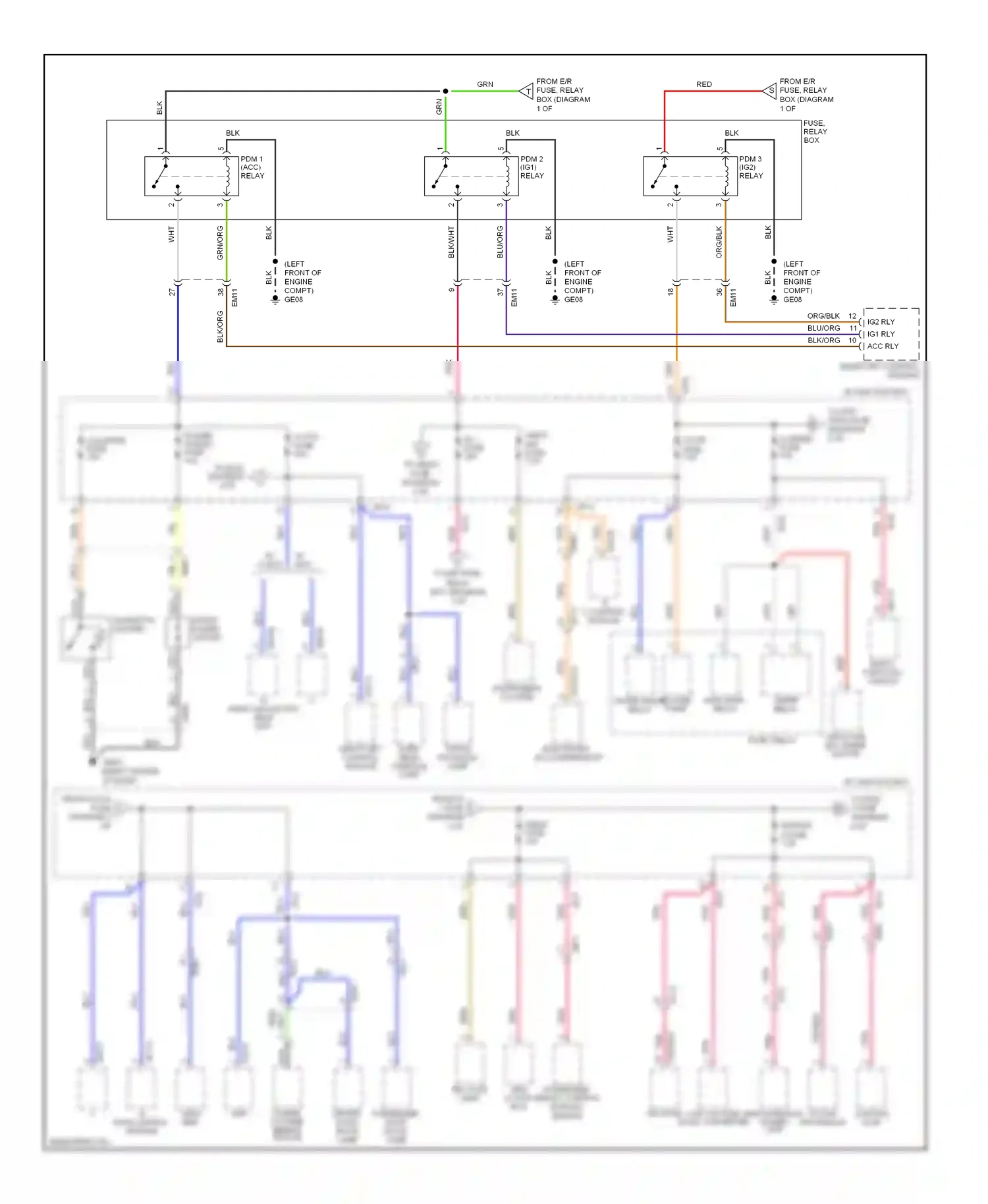 Kia Optima III (2010-2013) yel wiring diagram  (80 of 126)
