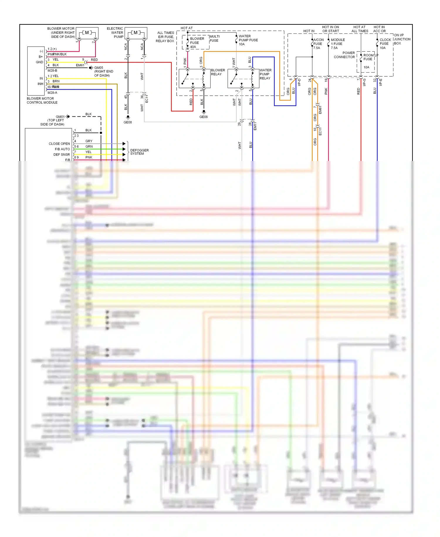Kia Optima III (2010-2013) yel wiring diagram  (7 of 126)