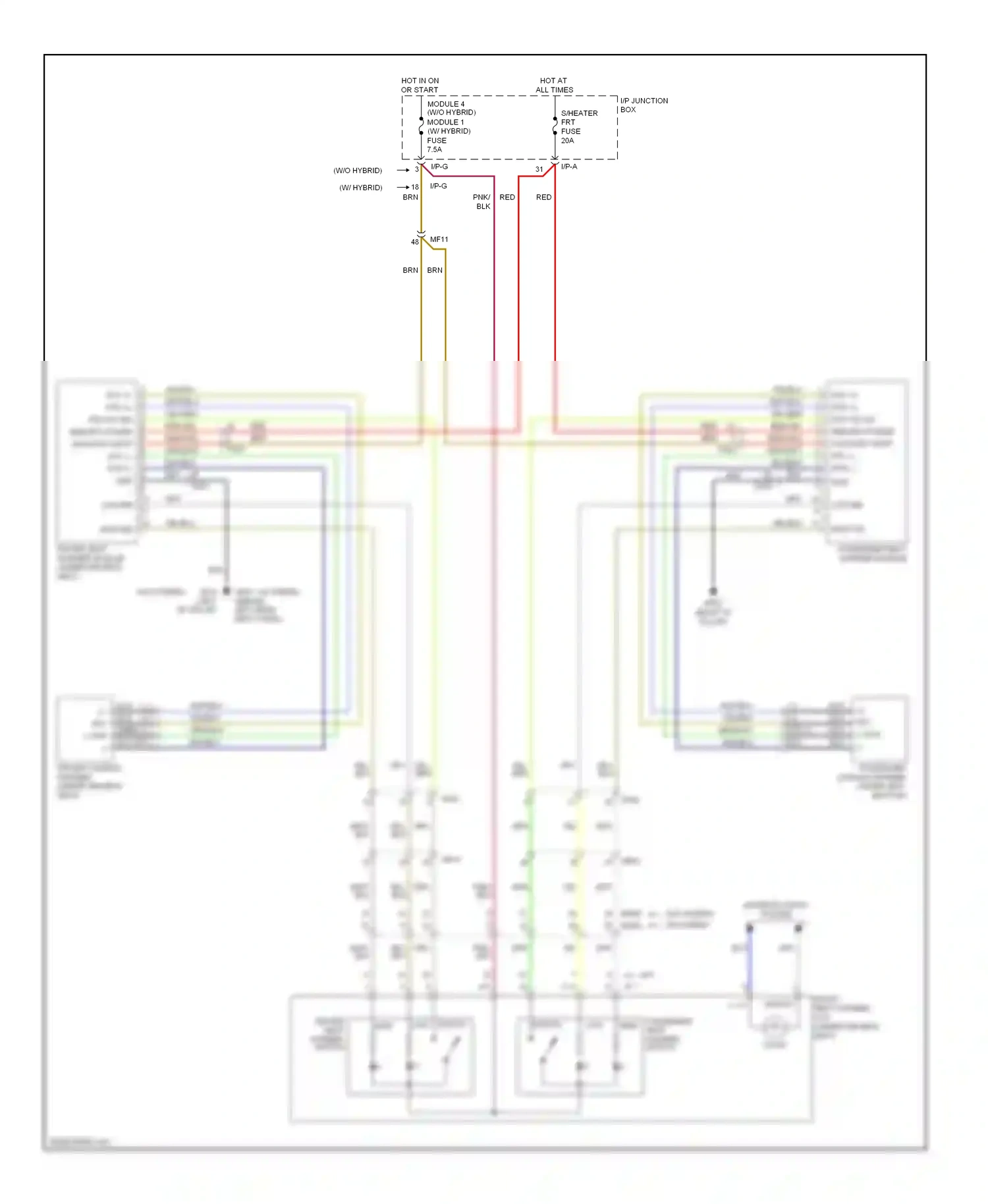 Kia Optima III (2010-2013) yel wiring diagram  (81 of 126)