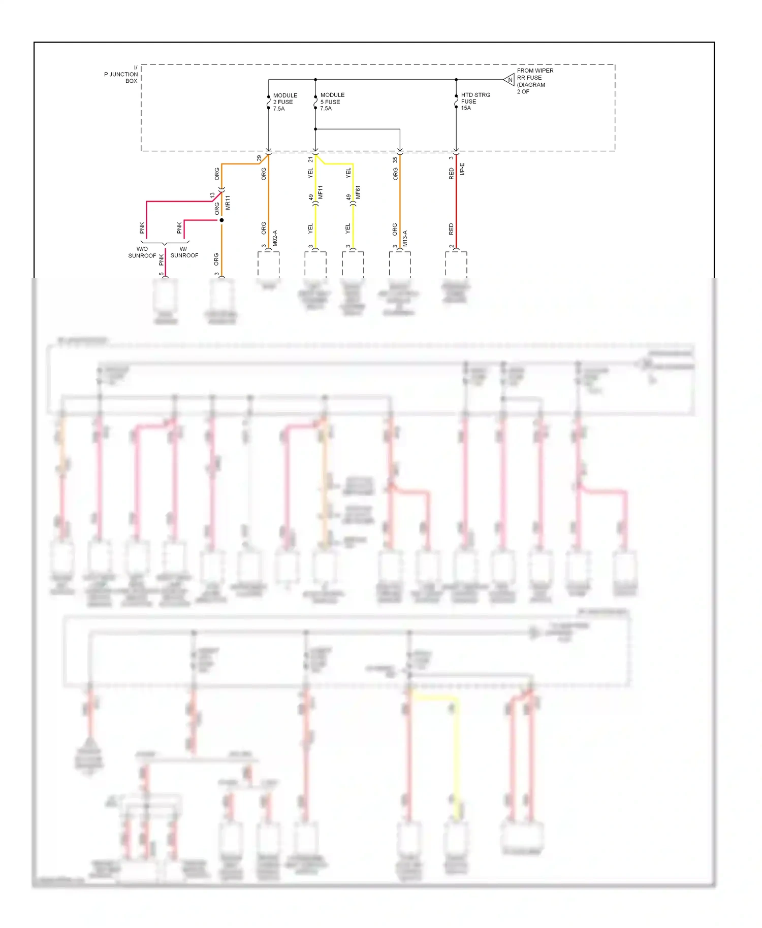 Kia Optima III (2010-2013) yel wiring diagram  (77 of 126)