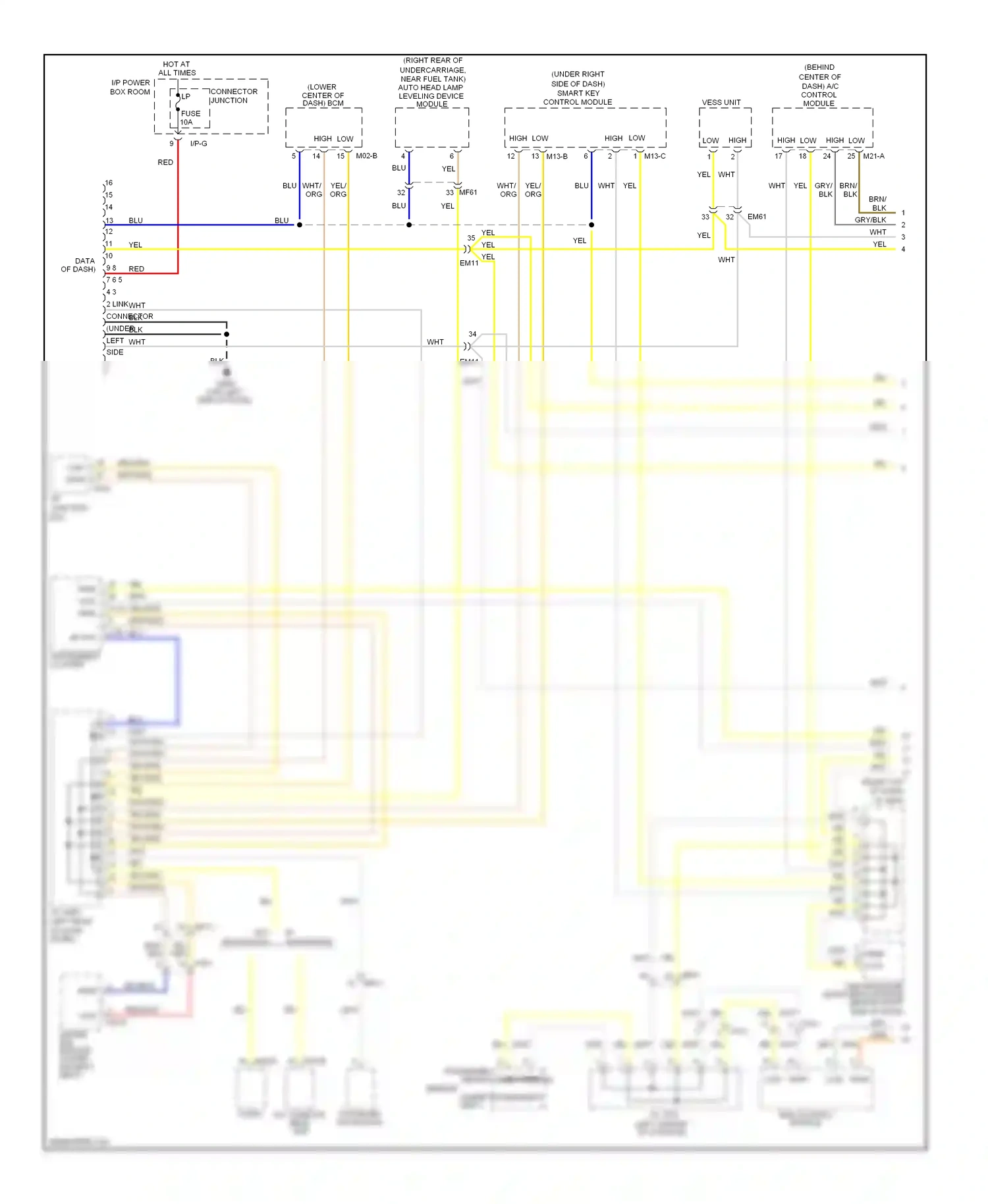 Kia Optima III (2010-2013) yel wiring diagram  (27 of 126)