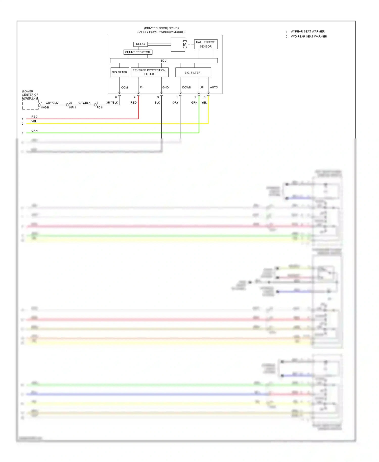 Kia Optima III (2010-2013) yel wiring diagram  (98 of 126)