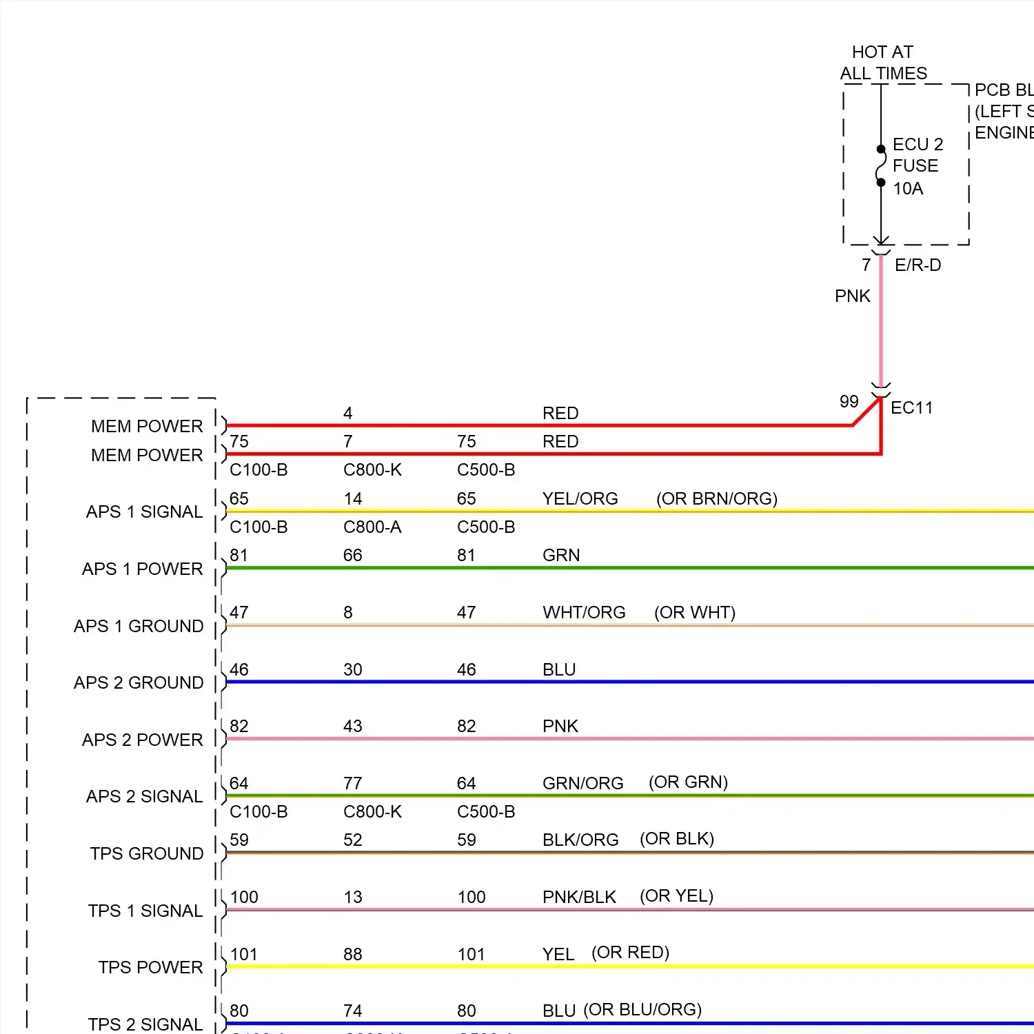 demo - Cruise control circuit, except hybrid (1 of 3) Cruise control circuit, except hybrid (1 of 3)