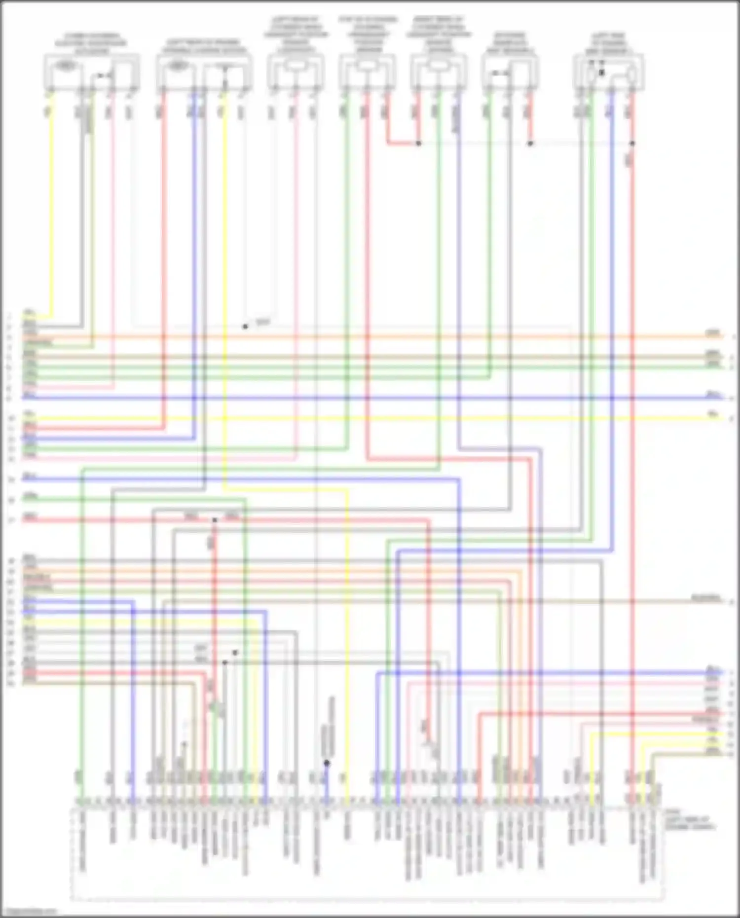 Car Wiring Diagrams for Optima Kia IV facelift (2018-2020): Wiring diagram engine performance 2.0l turbo (3 of 6)