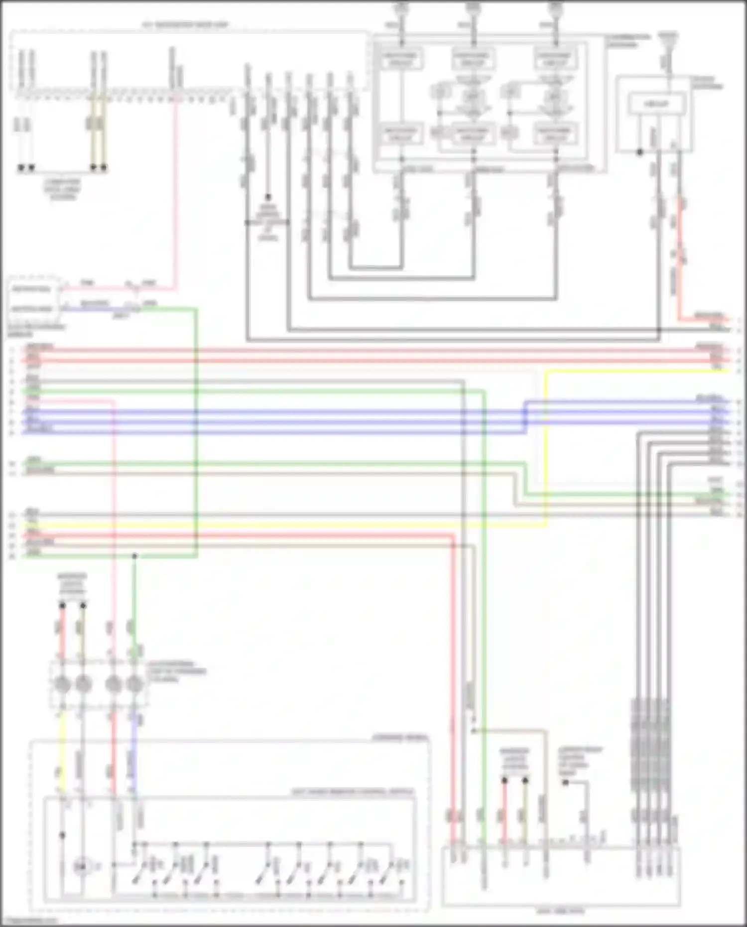 Wiring diagram ant-g for Kia Optima IV facelift (2018-2020) (3 of 13)