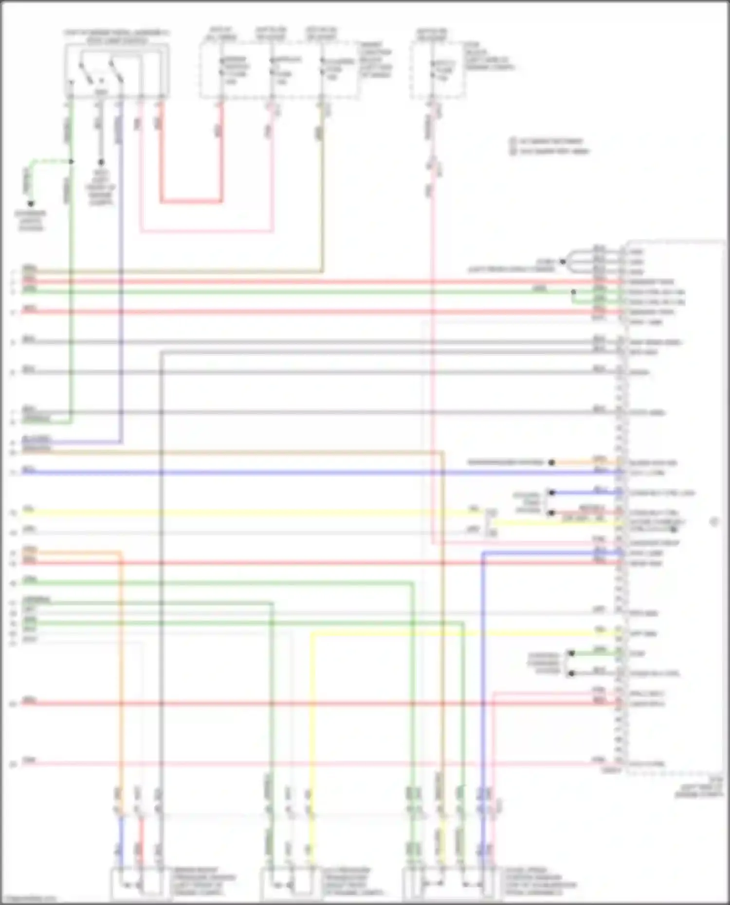 Wiring diagram aps 1 gnd for Kia Optima IV facelift (2018-2020) (1 of 4)