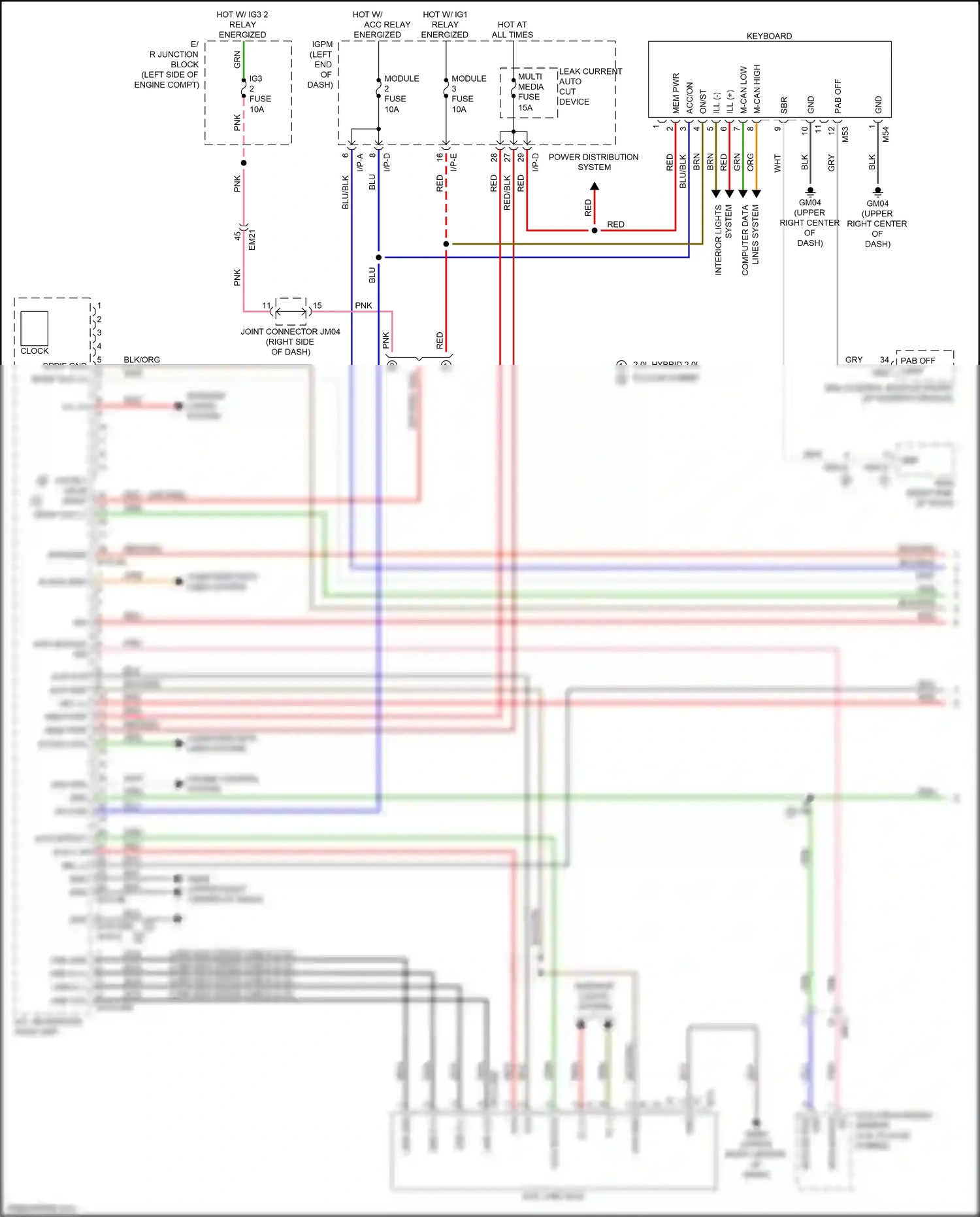 Kia Optima IV facelift (2018-2020) aux, usb jack wiring diagram  (6 of 27)