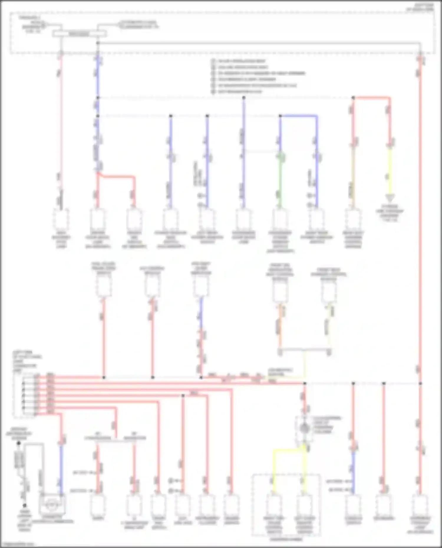 Wiring diagram a/v, navigation head unit for Kia Optima IV facelift (2018-2020) (43 of 54)