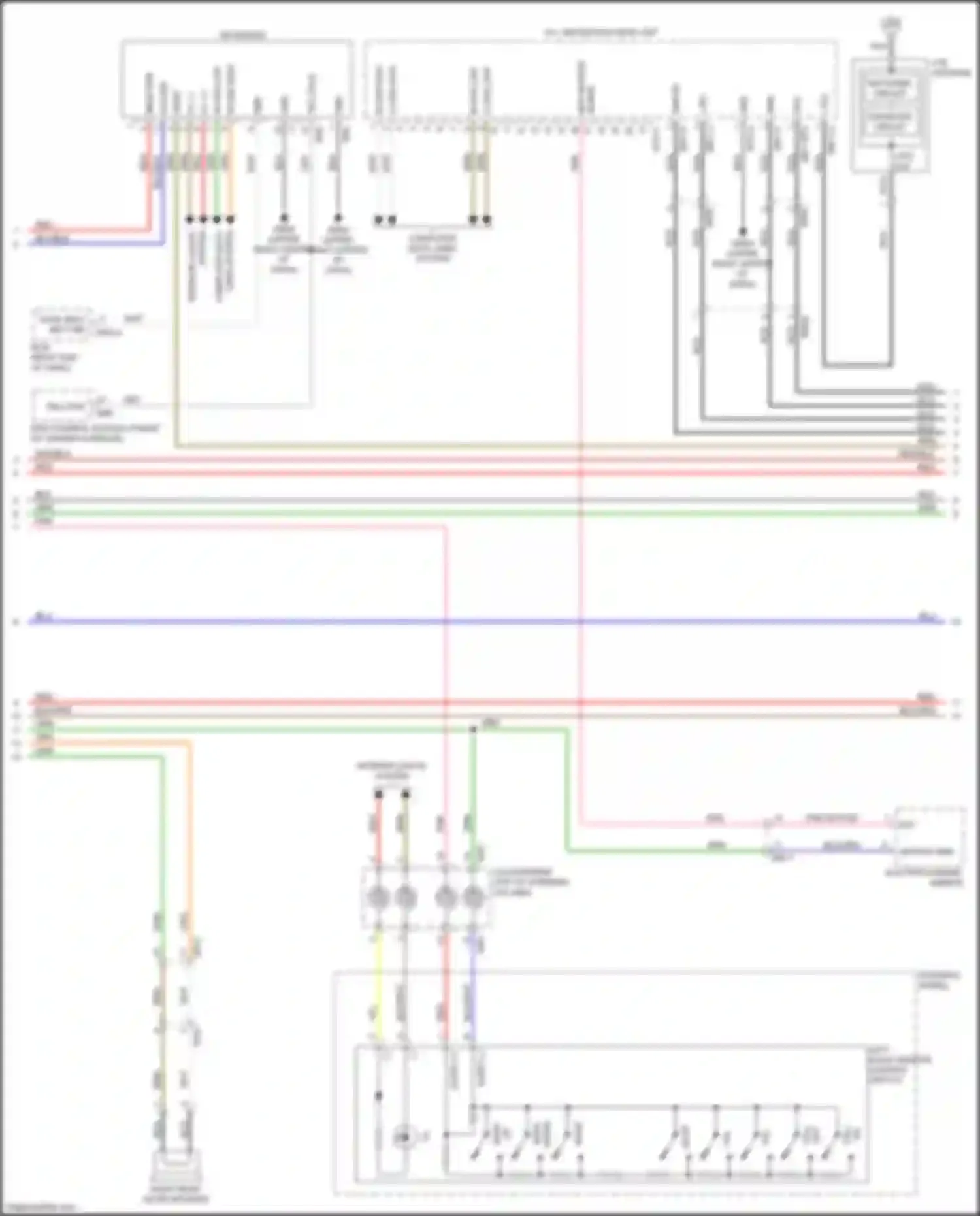 Wiring diagram b-can high for Kia Optima IV facelift (2018-2020) (47 of 72)