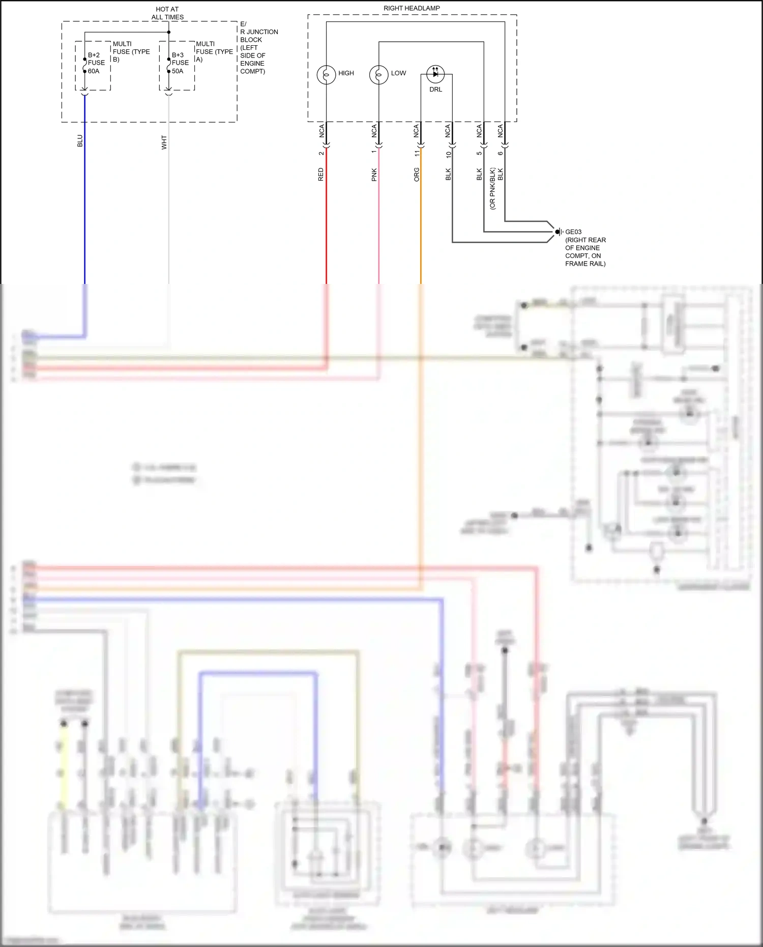 Kia Optima IV facelift (2018-2020) b-can low wiring diagram  (14 of 68)