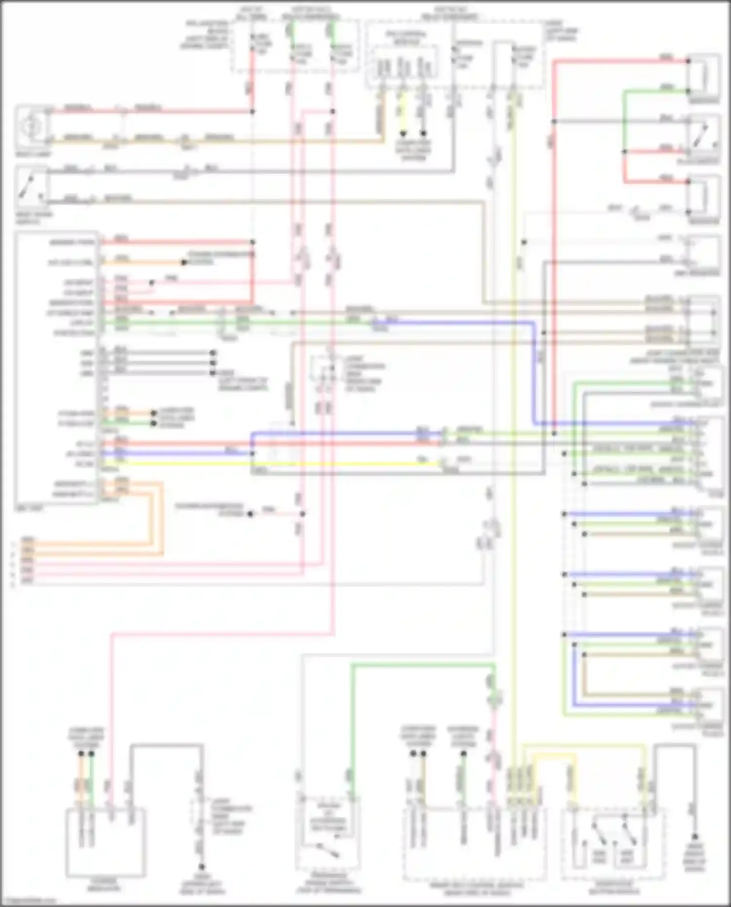 Wiring diagram blk for Kia Optima IV facelift (2018-2020) (233 of 337)