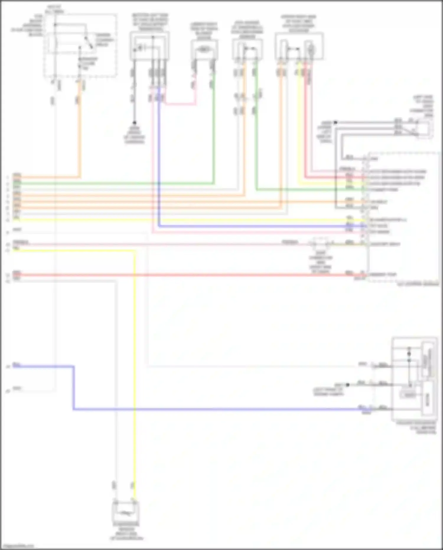 Wiring diagram blk for Kia Optima IV facelift (2018-2020) (84 of 337)