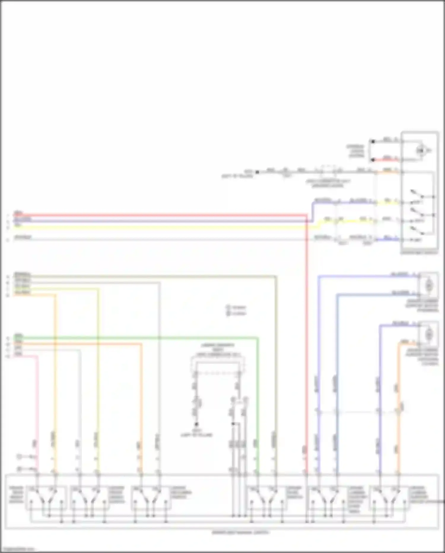 Wiring diagram blu/grn for Kia Optima IV facelift (2018-2020) (4 of 6)