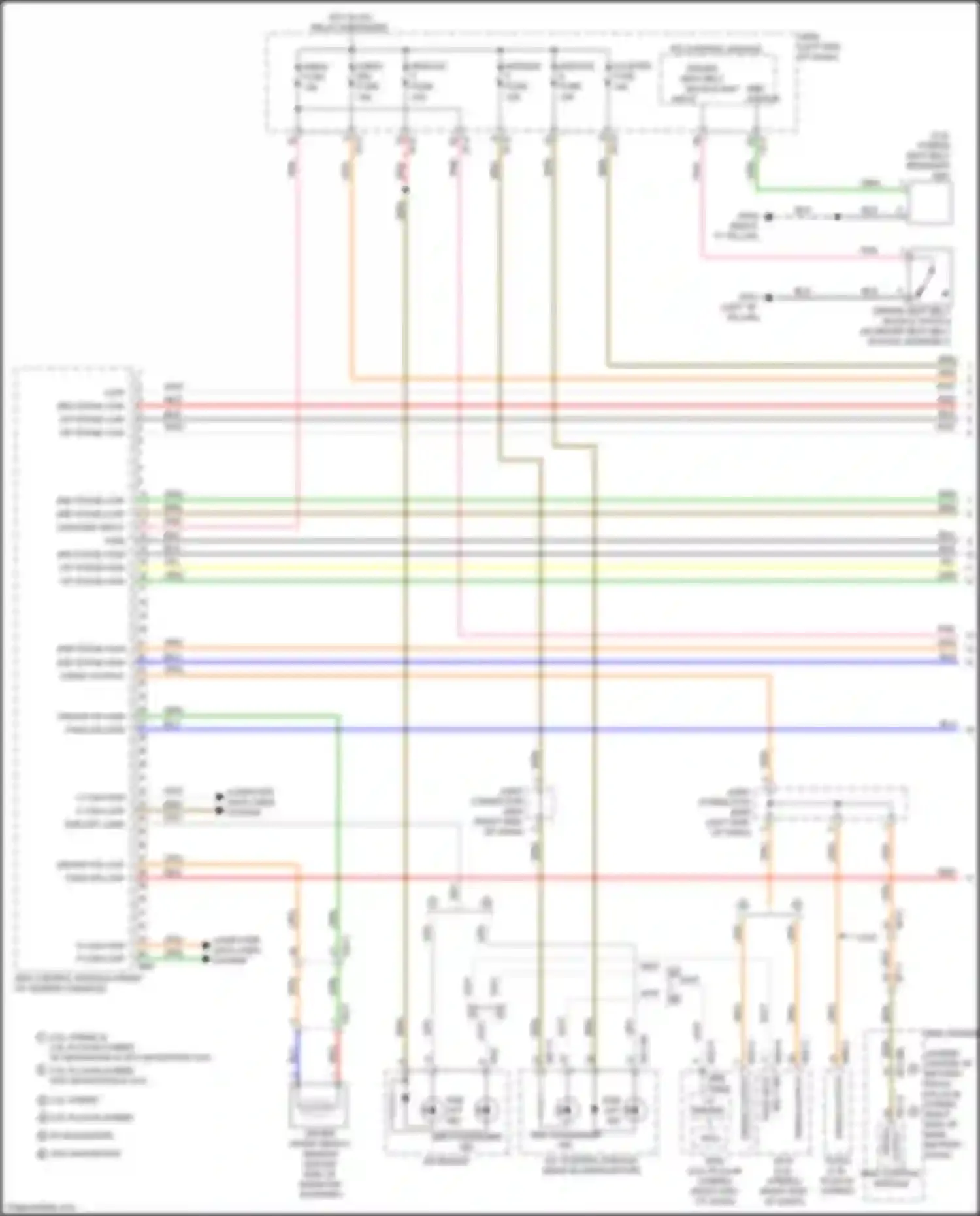 Wiring diagram bms control module for Kia Optima IV facelift (2018-2020) (4 of 7)