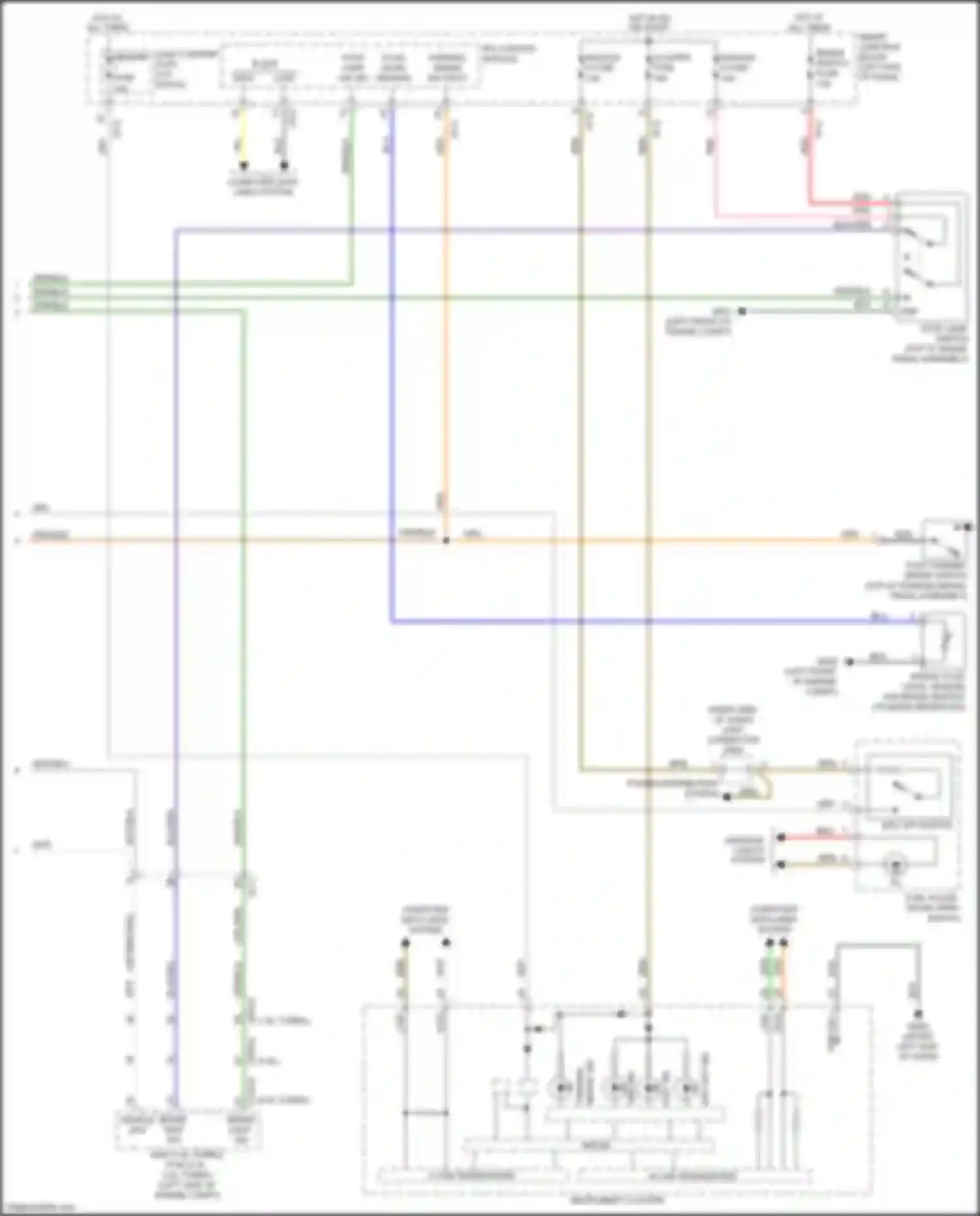 Wiring diagram computer data lines system for Kia Optima IV facelift (2018-2020) (14 of 192)
