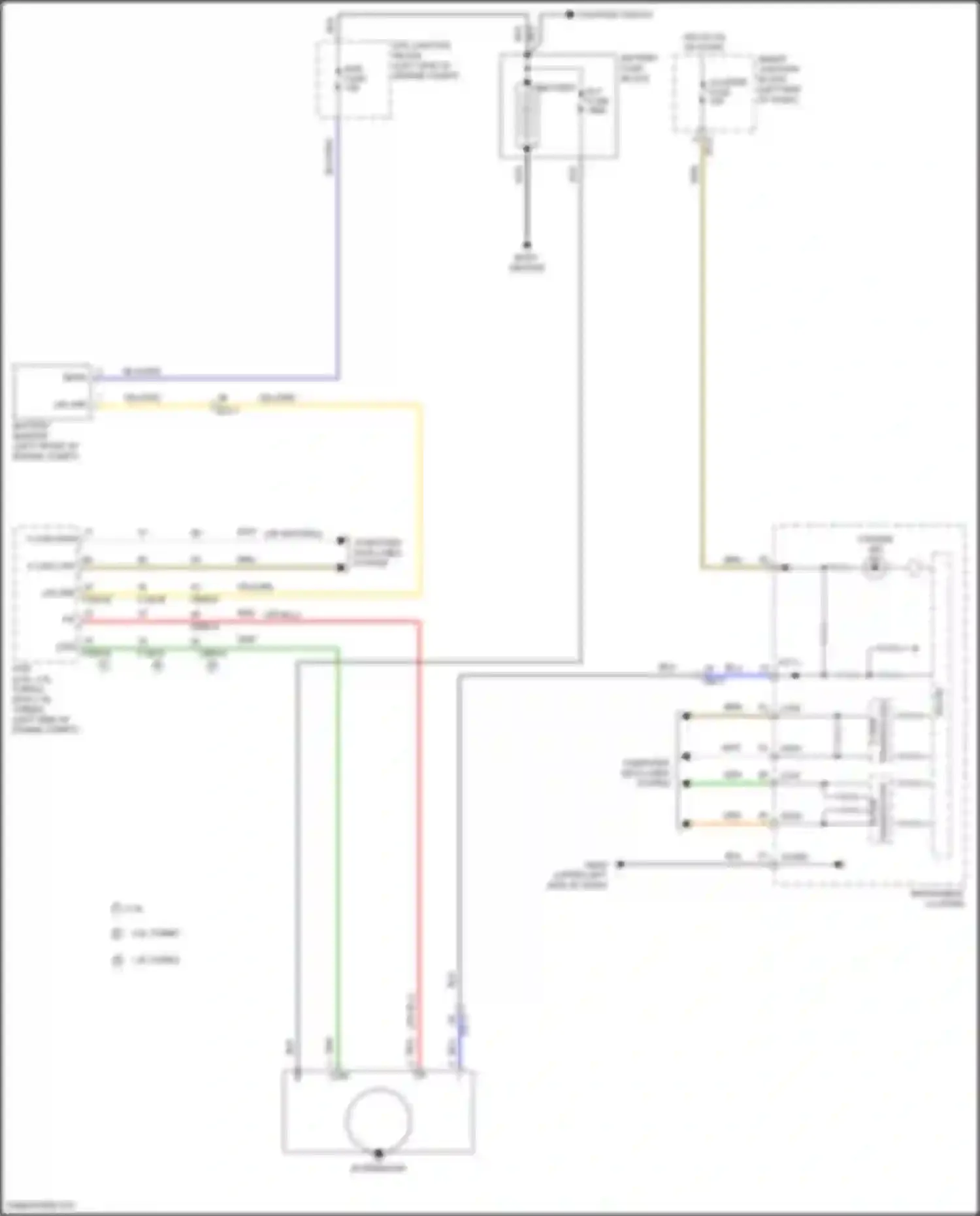 Wiring diagram computer data lines system for Kia Optima IV facelift (2018-2020) (121 of 192)