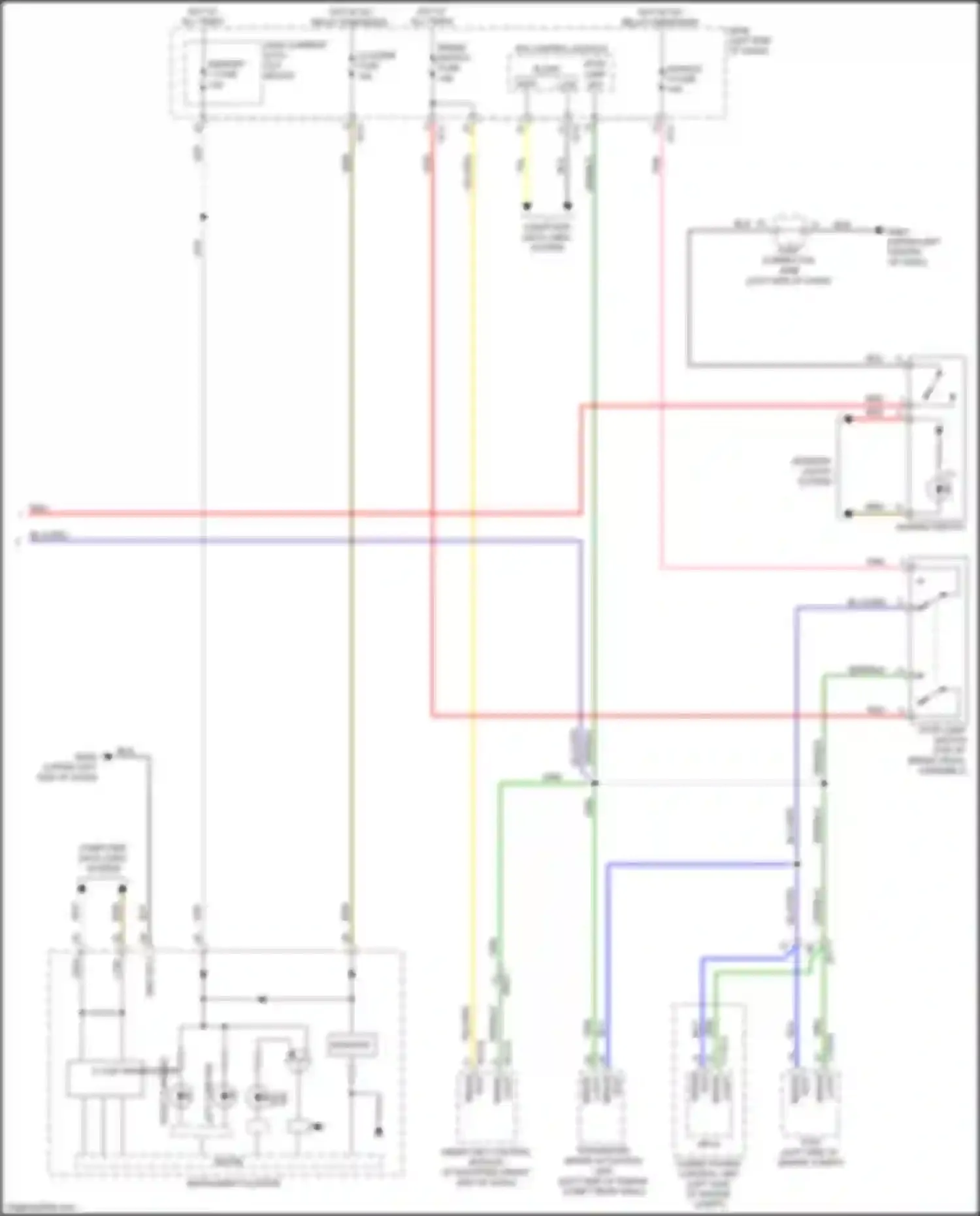 Wiring diagram computer data lines system for Kia Optima IV facelift (2018-2020) (95 of 192)