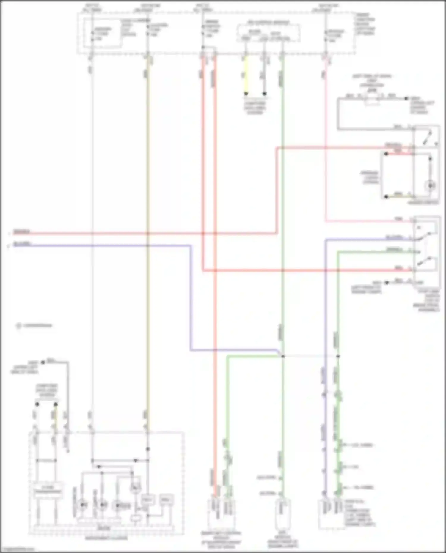 Wiring diagram computer data lines system for Kia Optima IV facelift (2018-2020) (93 of 192)