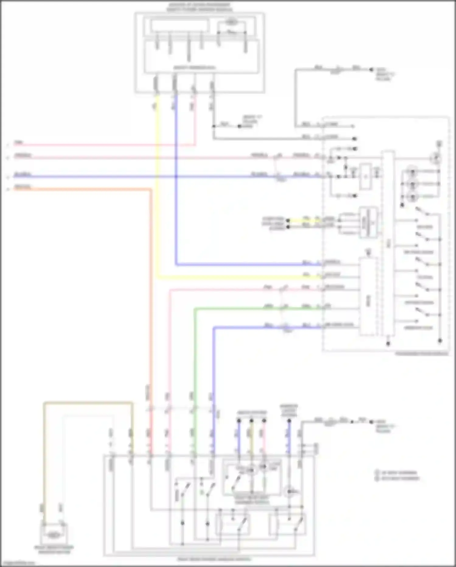 Wiring diagram computer data lines system for Kia Optima IV facelift (2018-2020) (79 of 192)