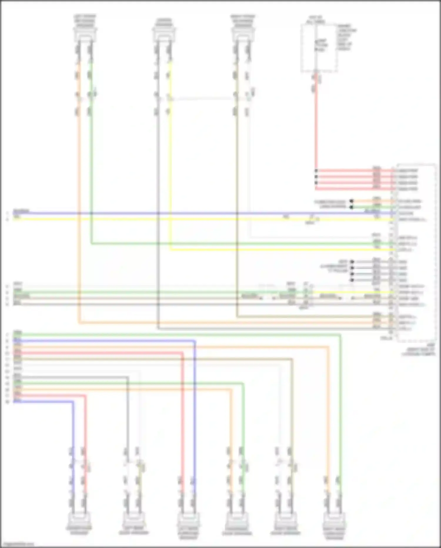 Wiring diagram ctr + for Kia Optima IV facelift (2018-2020) (1 of 8)