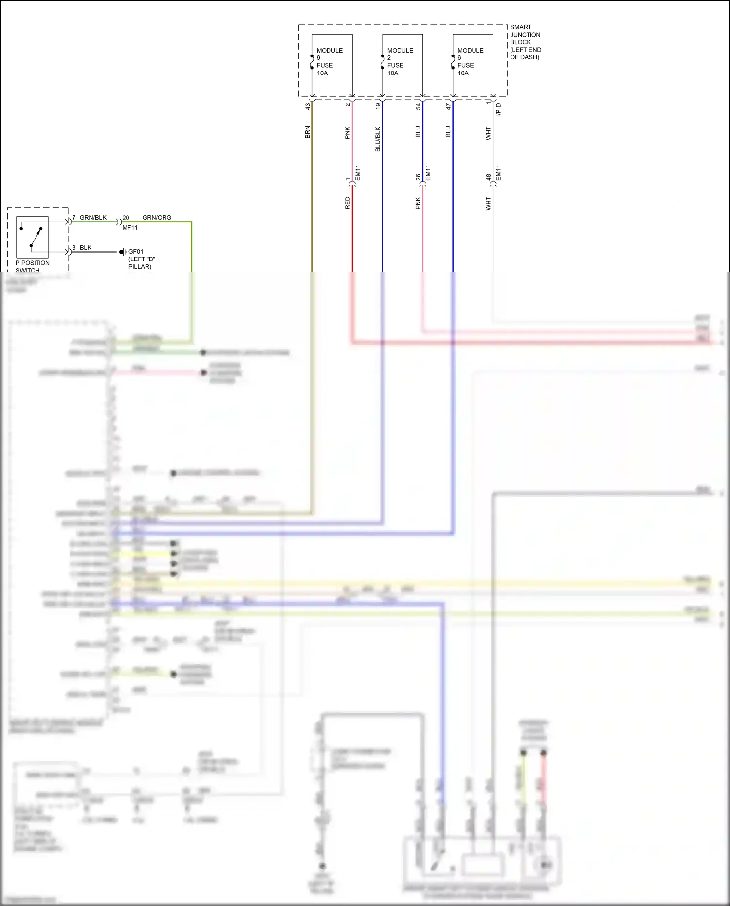 Kia Optima IV facelift (2018-2020) ems com wiring diagram  (1 of 2)