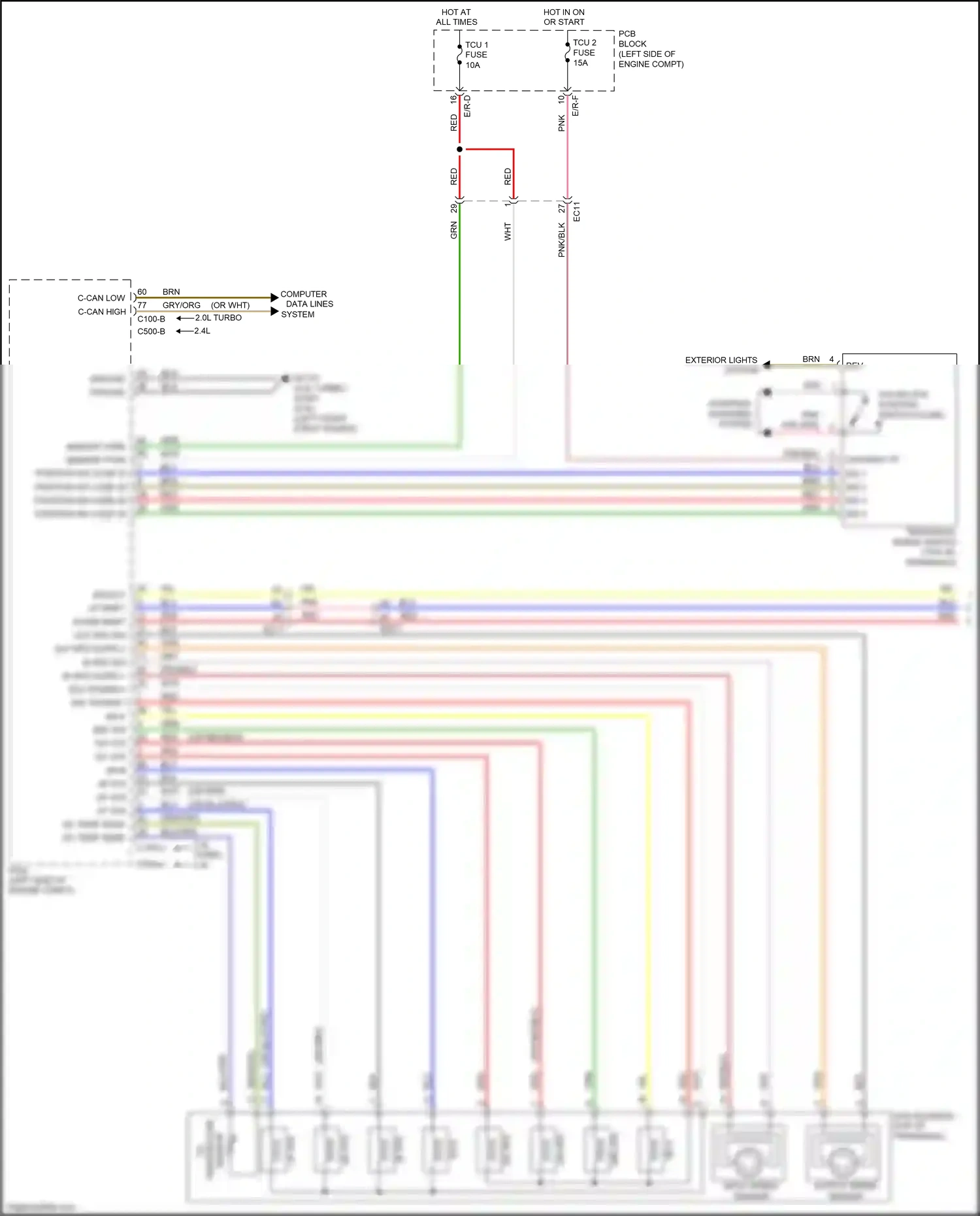 Kia Optima IV facelift (2018-2020) e/r-d wiring diagram  (26 of 33)