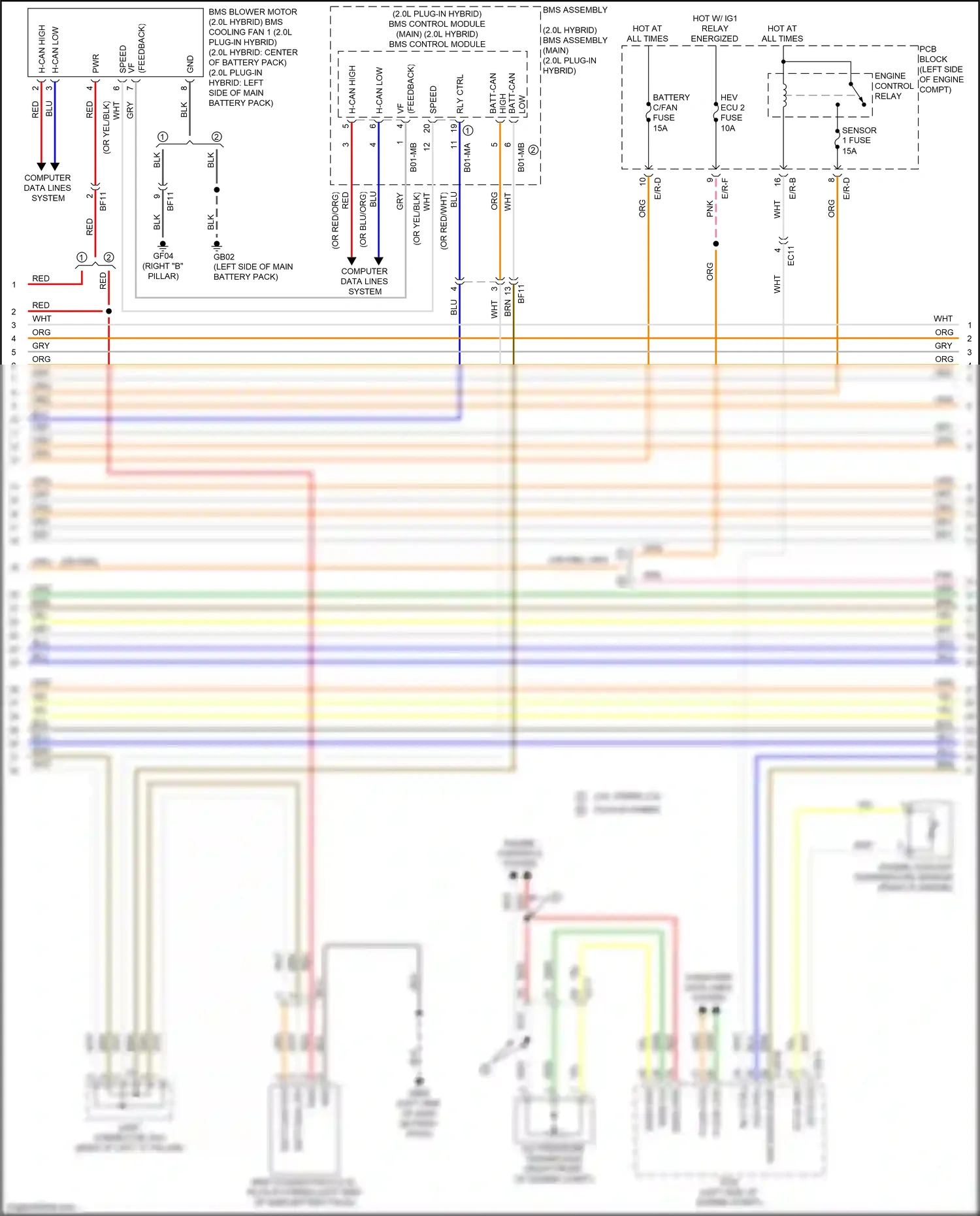 Kia Optima IV facelift (2018-2020) e/r-d wiring diagram  (2 of 33)