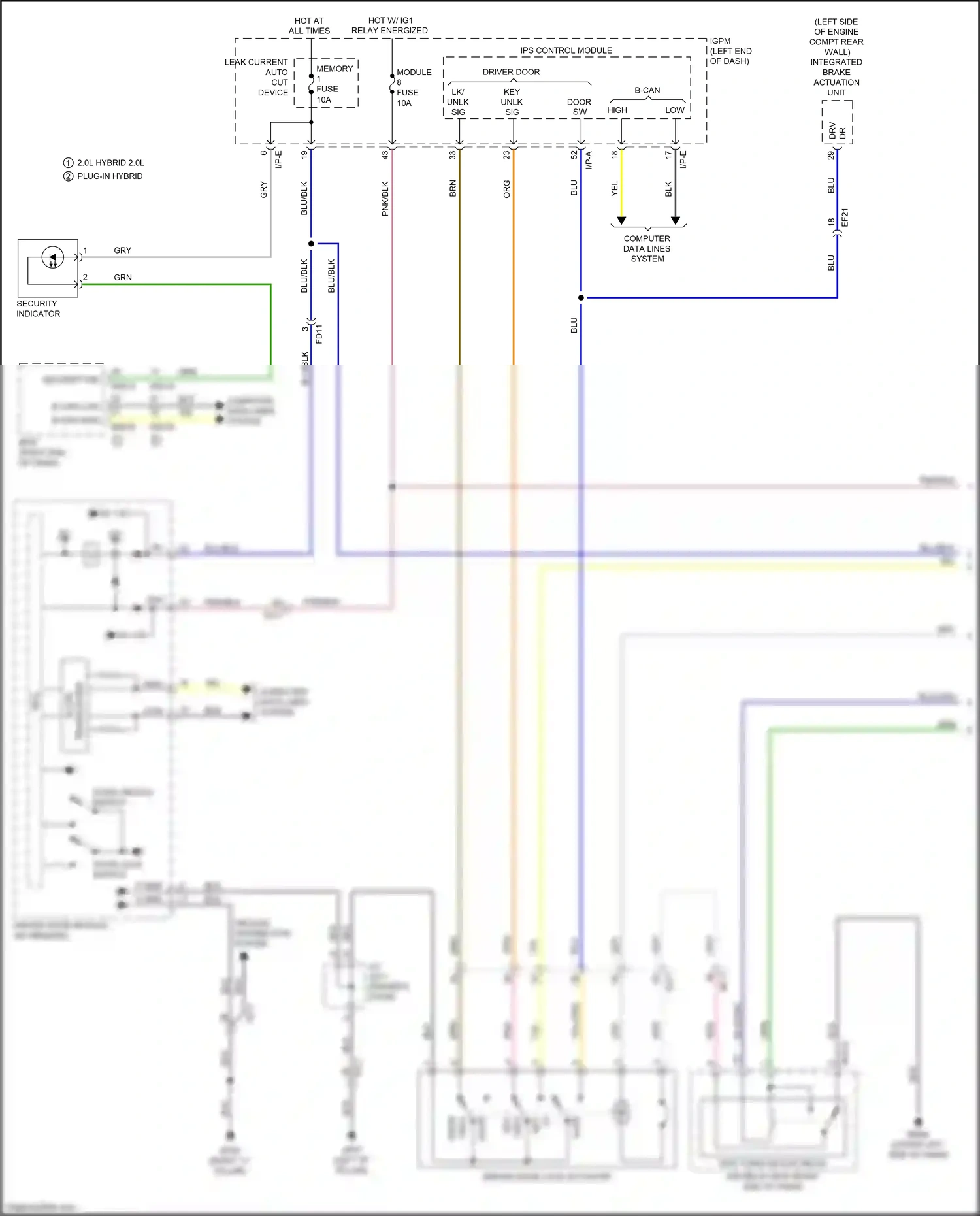 Kia Optima IV facelift (2018-2020) grn wiring diagram  (173 of 301)