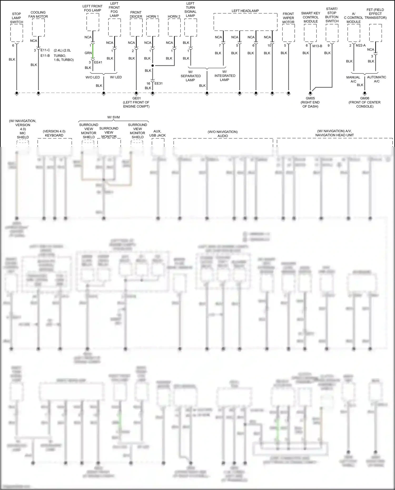 Kia Optima IV facelift (2018-2020) grn wiring diagram  (297 of 301)