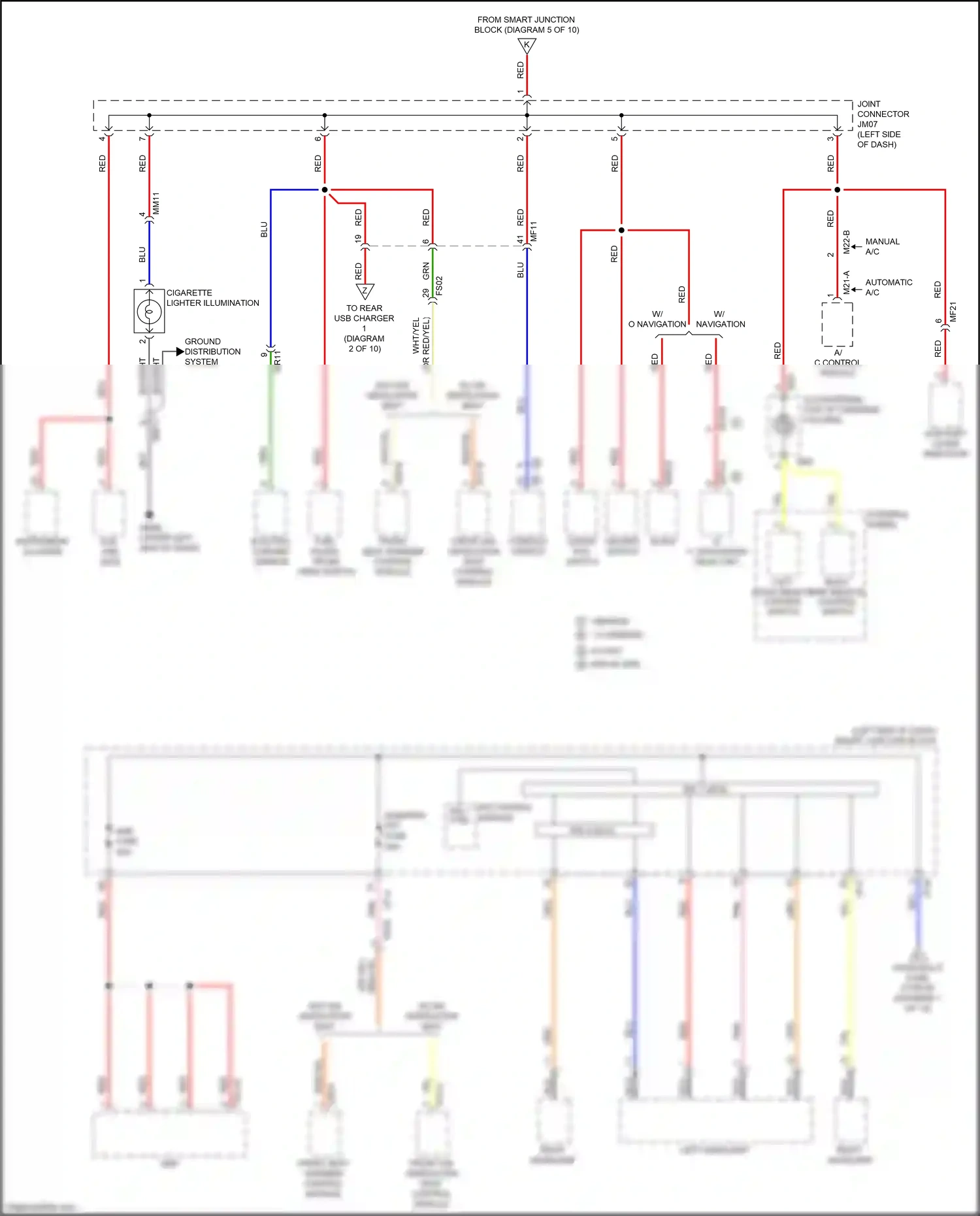 Kia Optima IV facelift (2018-2020) grn wiring diagram  (241 of 301)