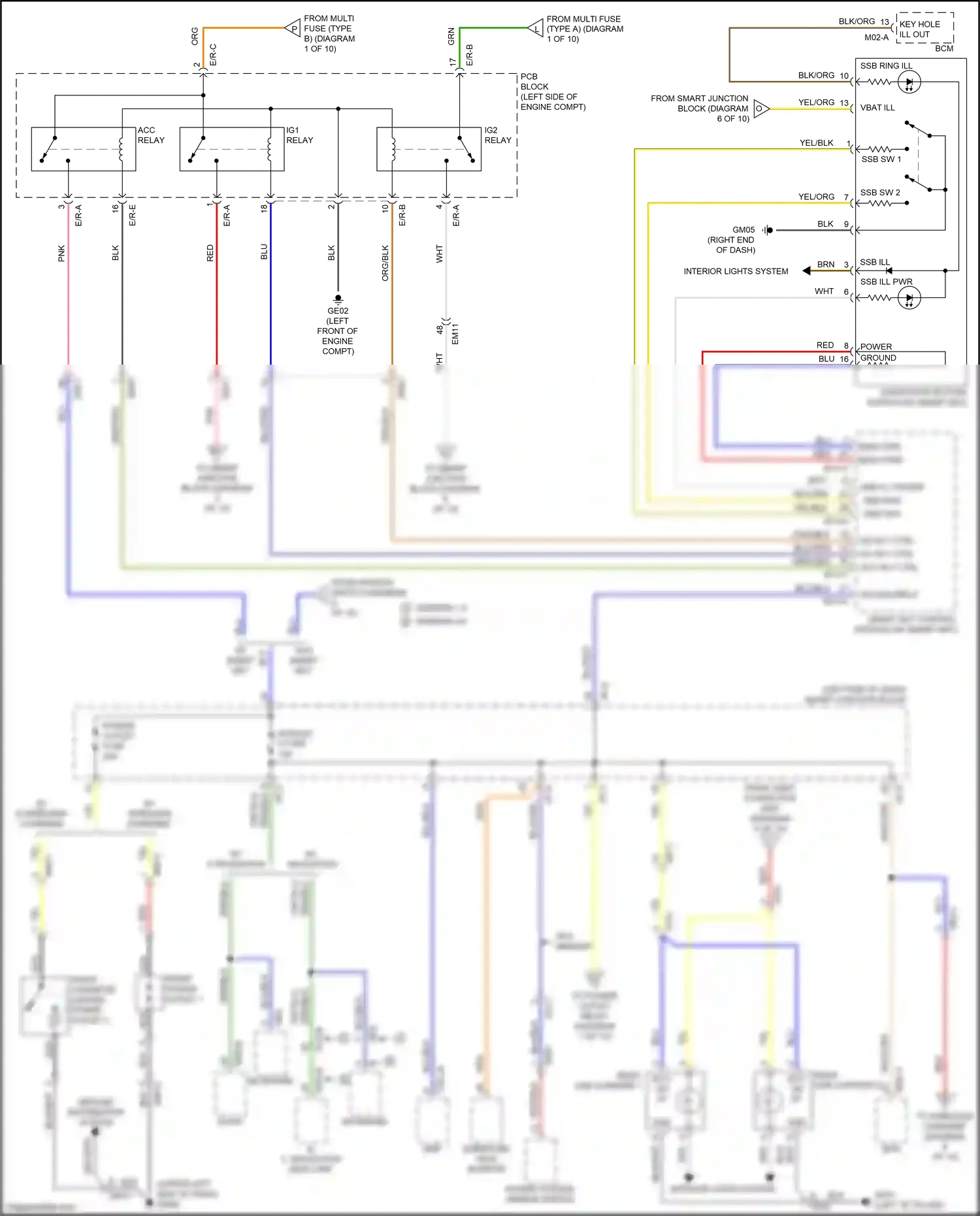 Kia Optima IV facelift (2018-2020) grn wiring diagram  (263 of 301)