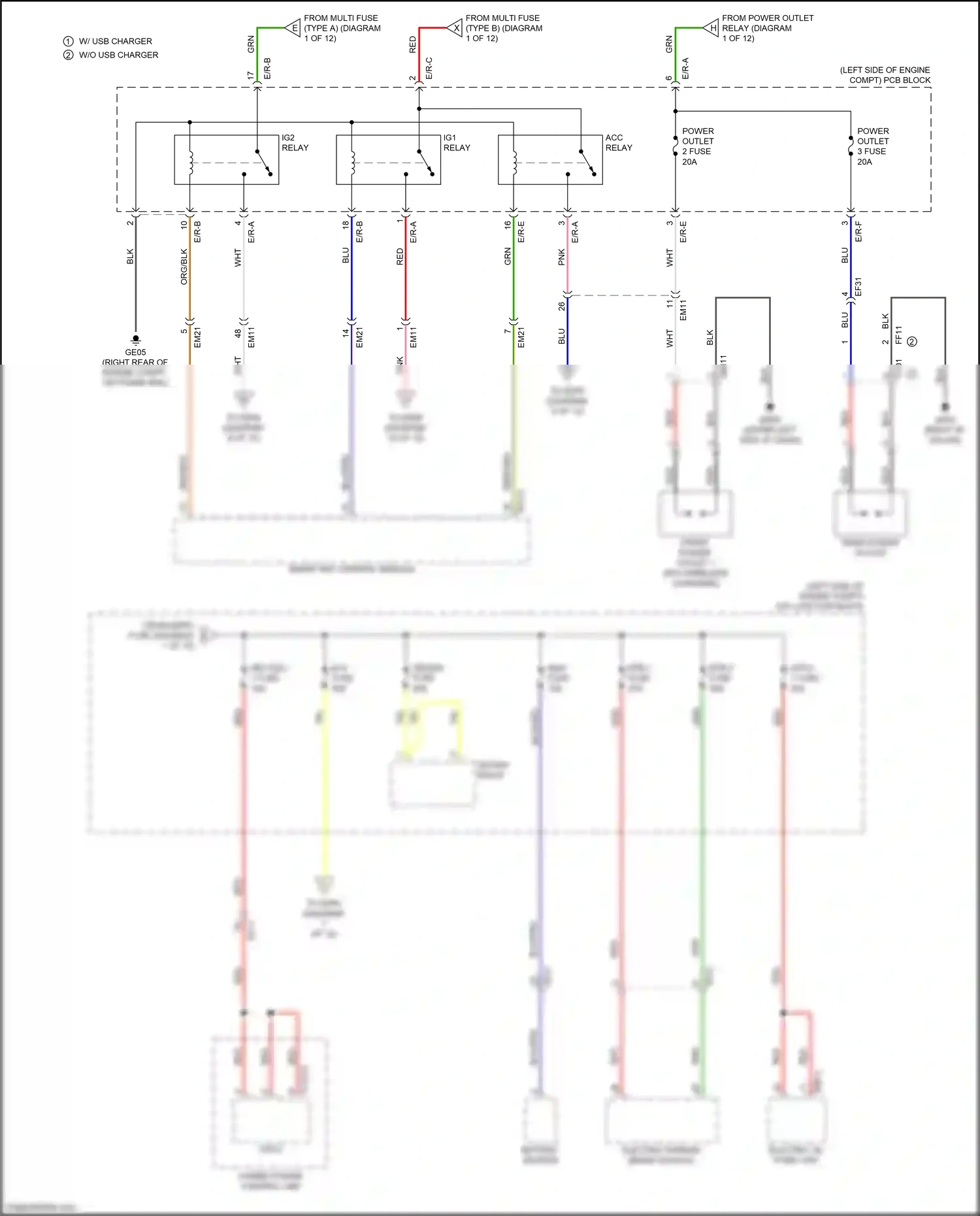 Kia Optima IV facelift (2018-2020) grn wiring diagram  (245 of 301)