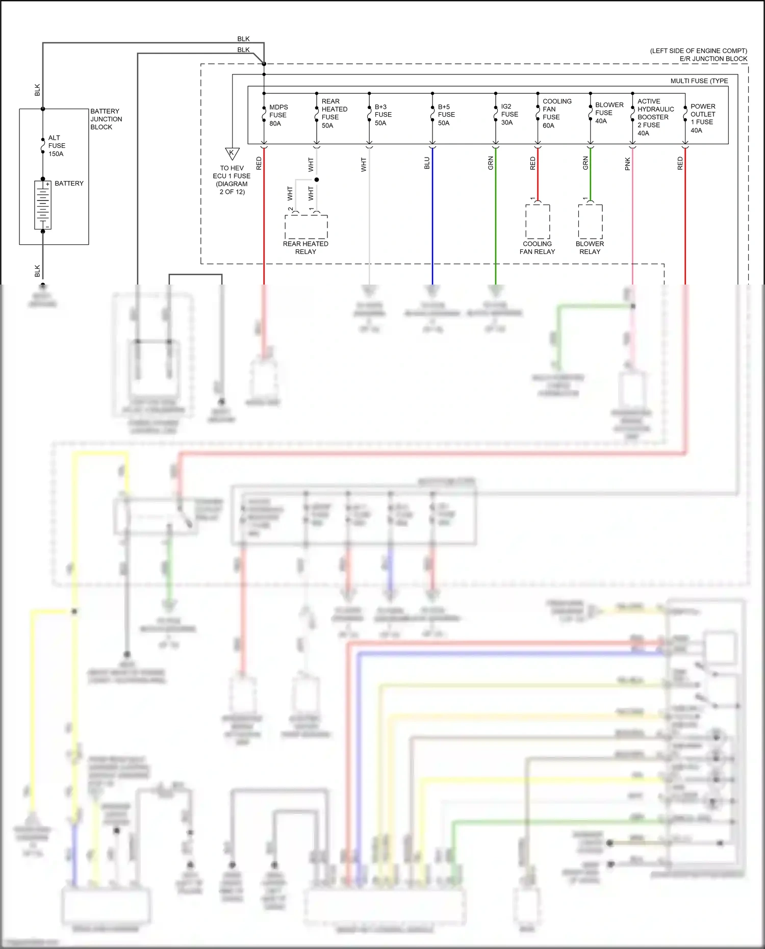 Kia Optima IV facelift (2018-2020) grn wiring diagram  (244 of 301)