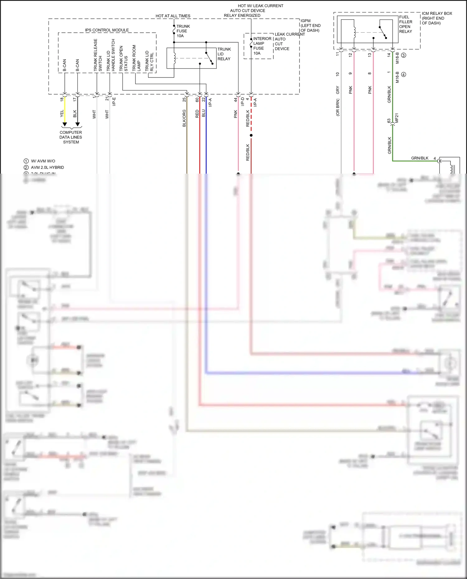 Kia Optima IV facelift (2018-2020) gry wiring diagram  (80 of 222)