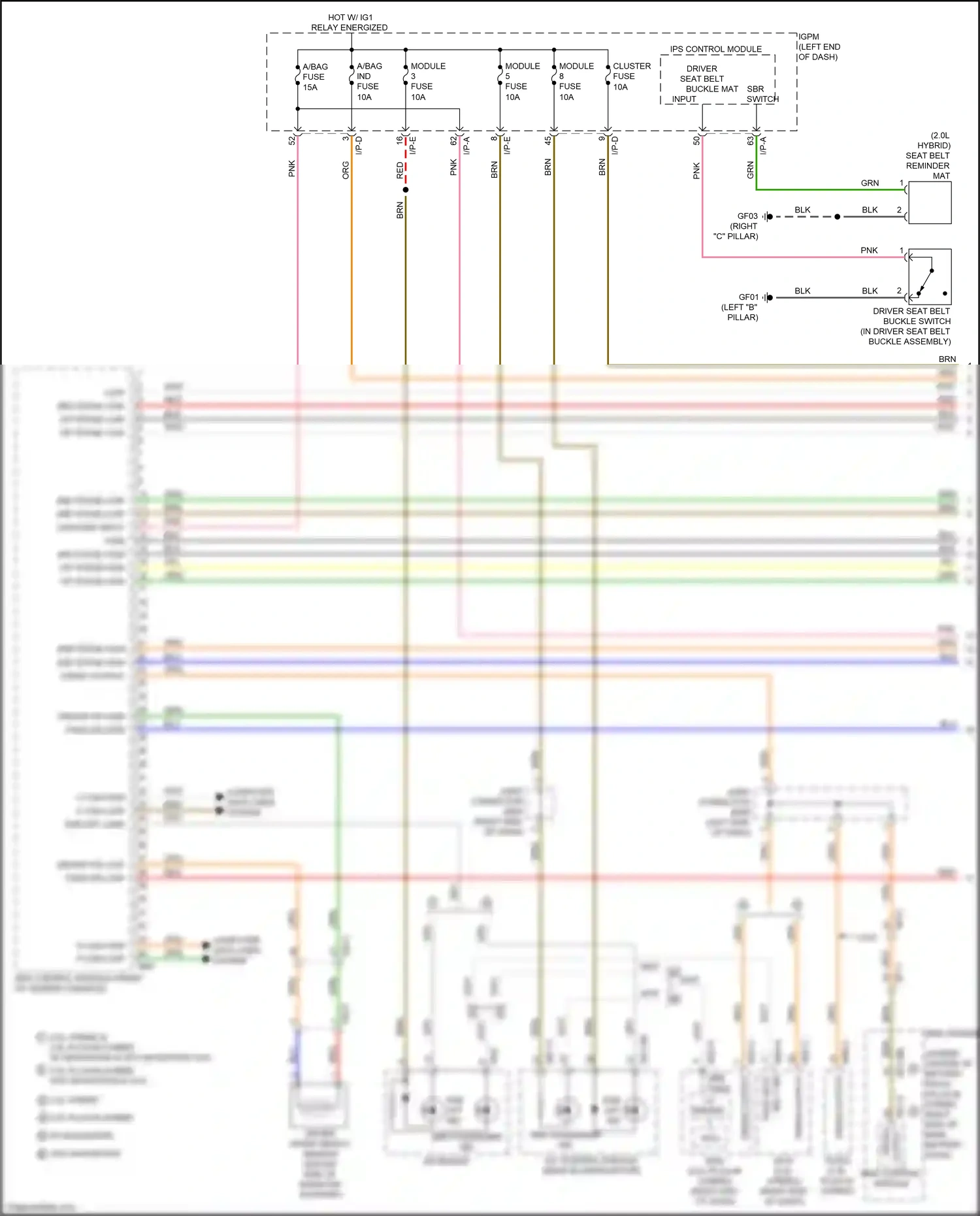 Kia Optima IV facelift (2018-2020) gry wiring diagram  (99 of 222)