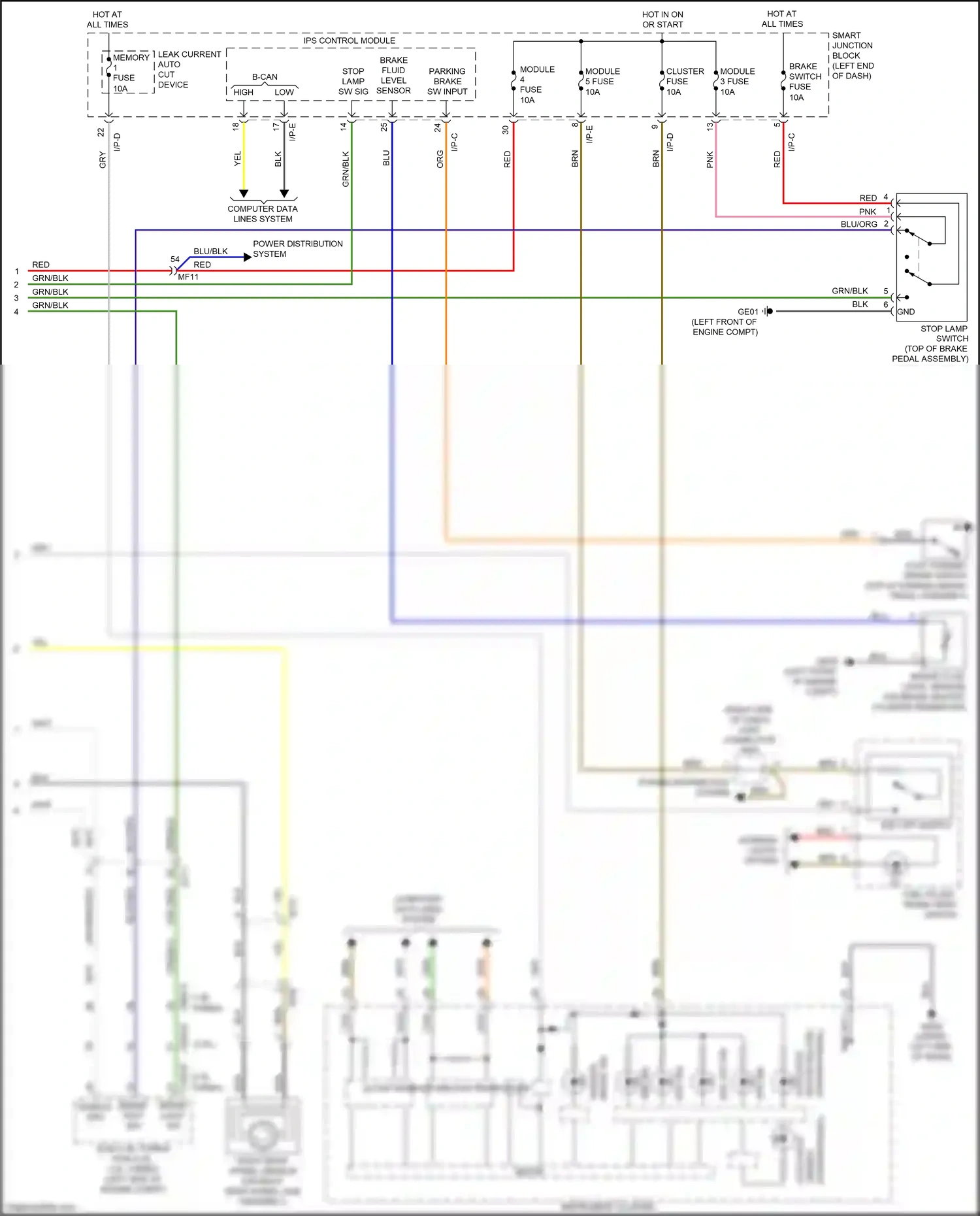 Kia Optima IV facelift (2018-2020) gry wiring diagram  (22 of 222)