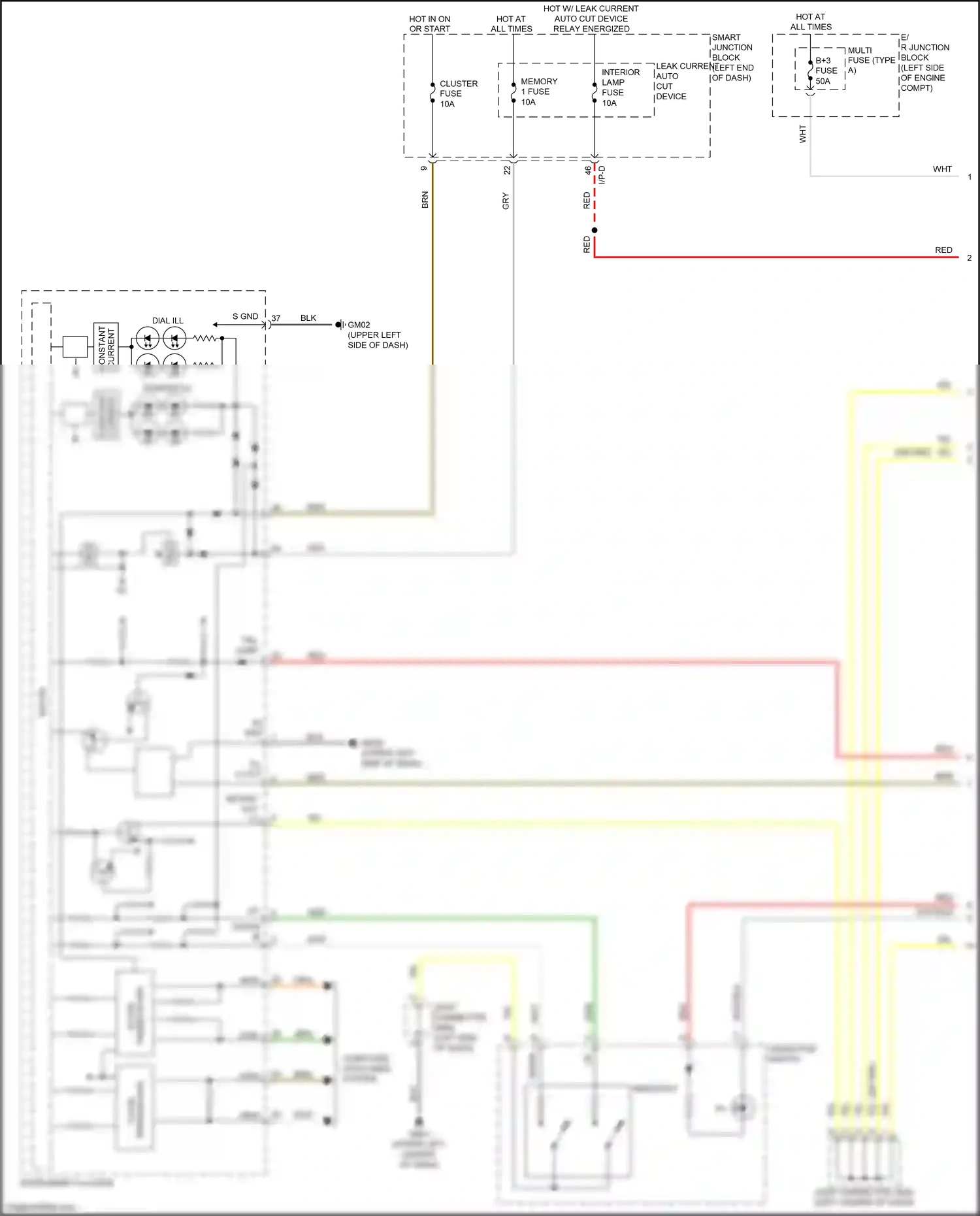 Kia Optima IV facelift (2018-2020) gry wiring diagram  (118 of 222)